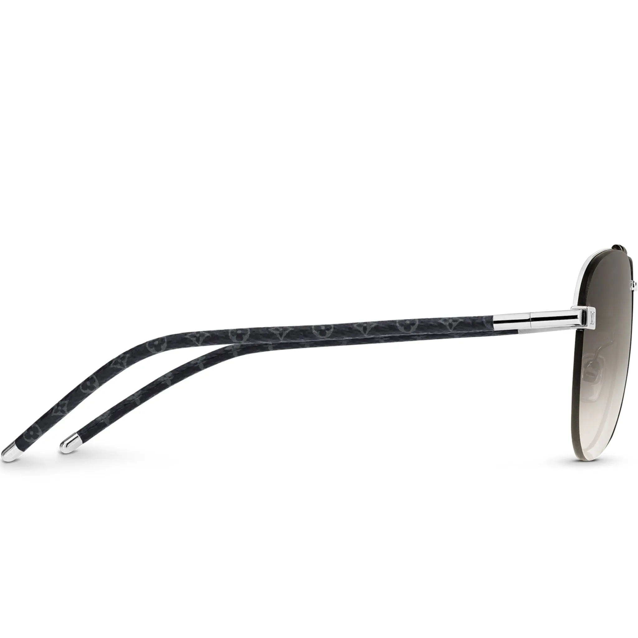 Louis Vuitton Clockwise Canvas Grey Sunglasses< Sunglasses