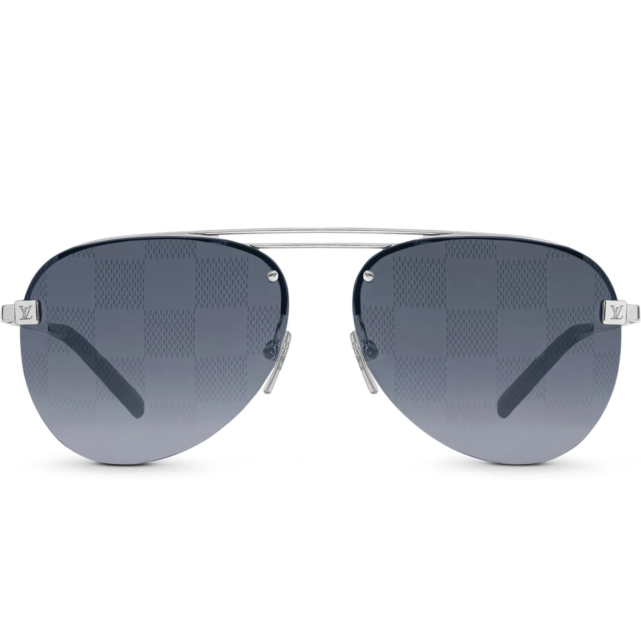Louis Vuitton Clockwise Damier Black Sunglasses< Sunglasses