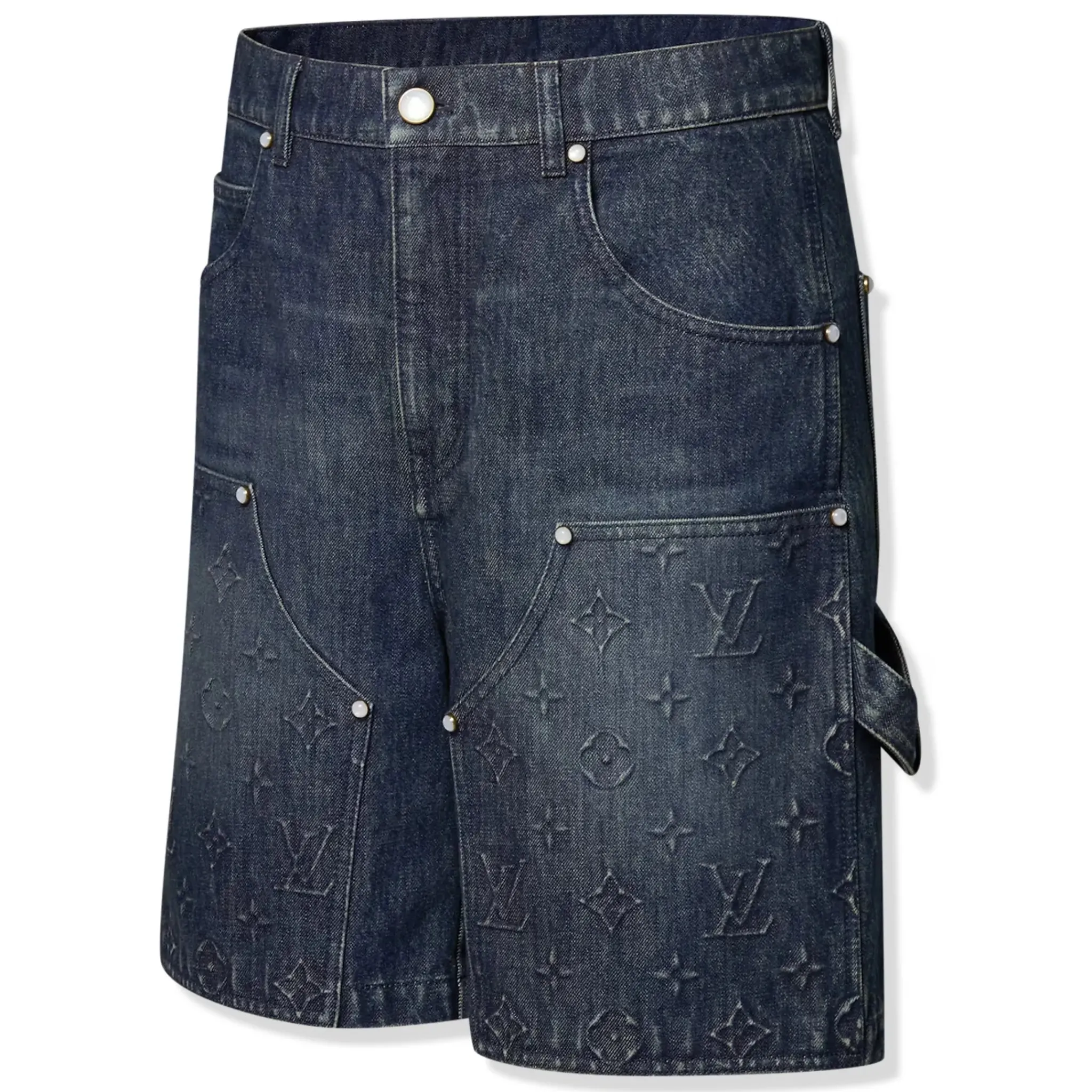 Louis Vuitton Denim Workwear Shorts< Shorts
