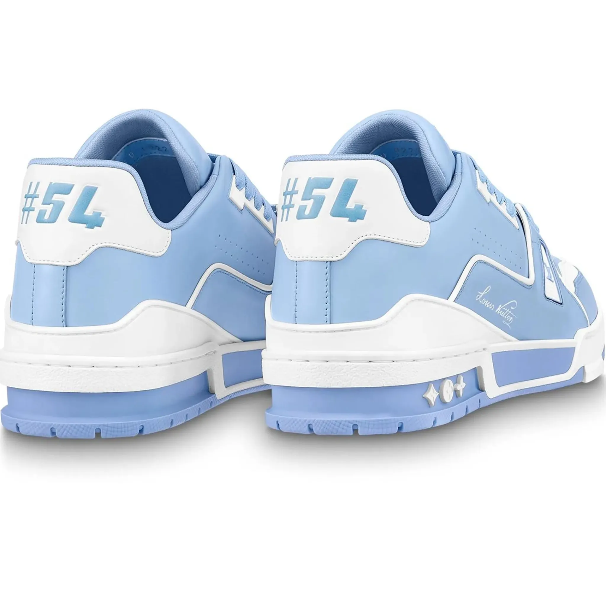 Louis Vuitton LV '54' Trainer Light Blue White Sneaker< Designer Trainers