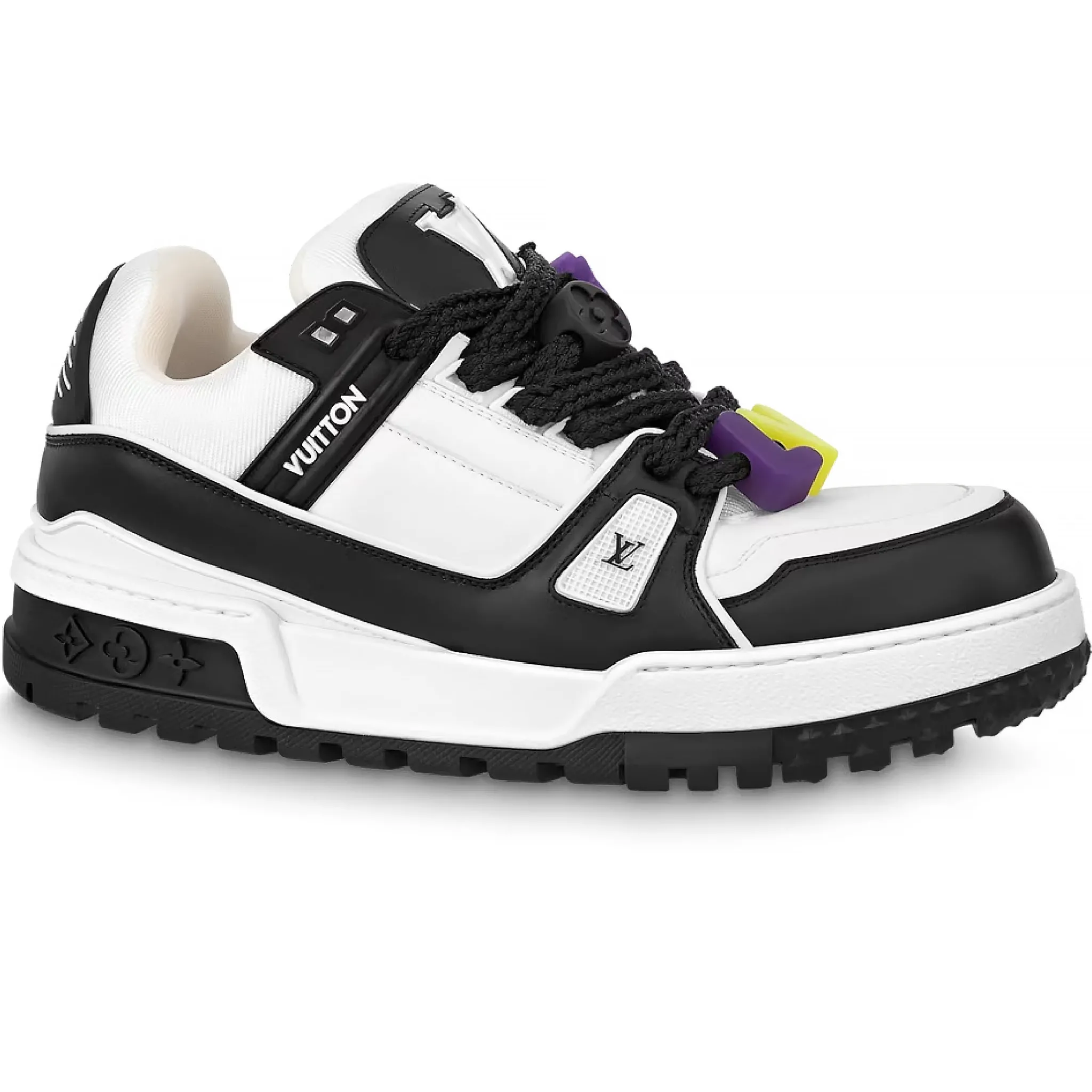 Louis Vuitton LV Maxi Trainer Black Sneaker< Black Trainers|Designer Trainers