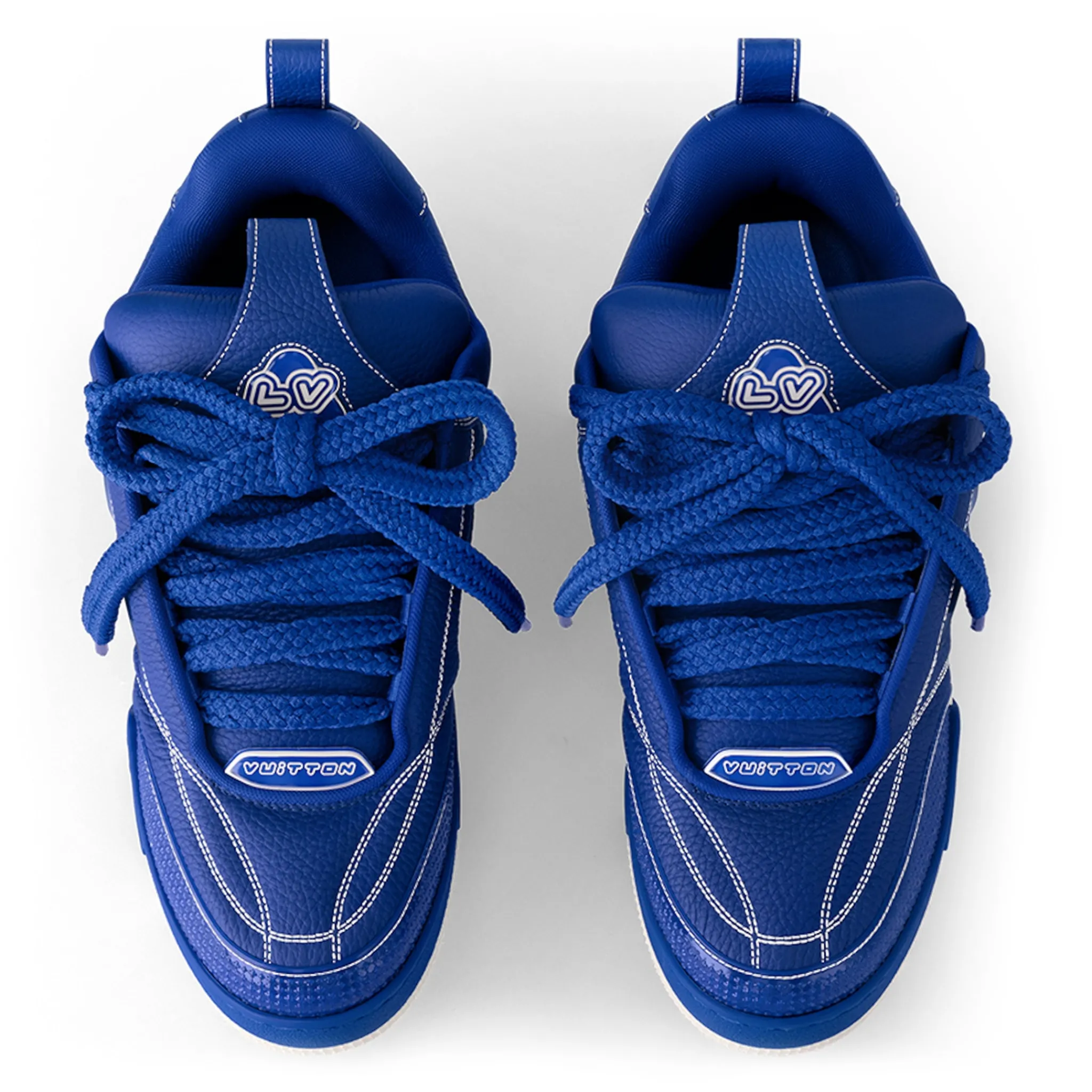 Louis Vuitton LV Skate Trainer Blue Sneaker< Designer Trainers