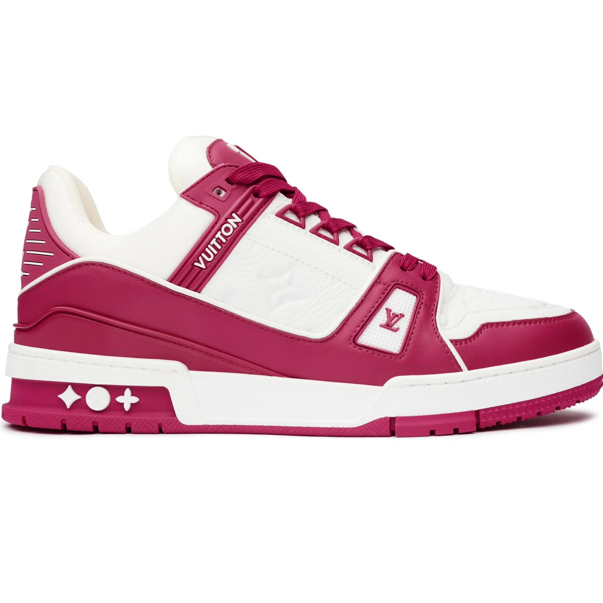 Louis Vuitton LV Trainer Fuchsia Sneaker< Designer Trainers