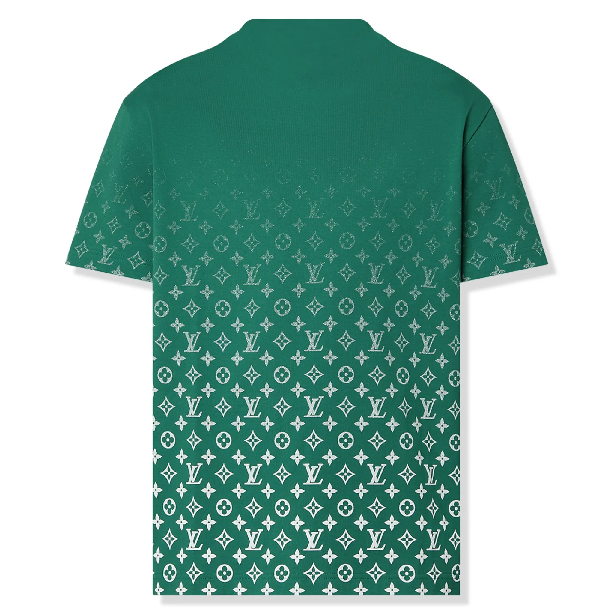 Louis Vuitton Monogram Gradient Cotton Green T Shirt< T-shirts
