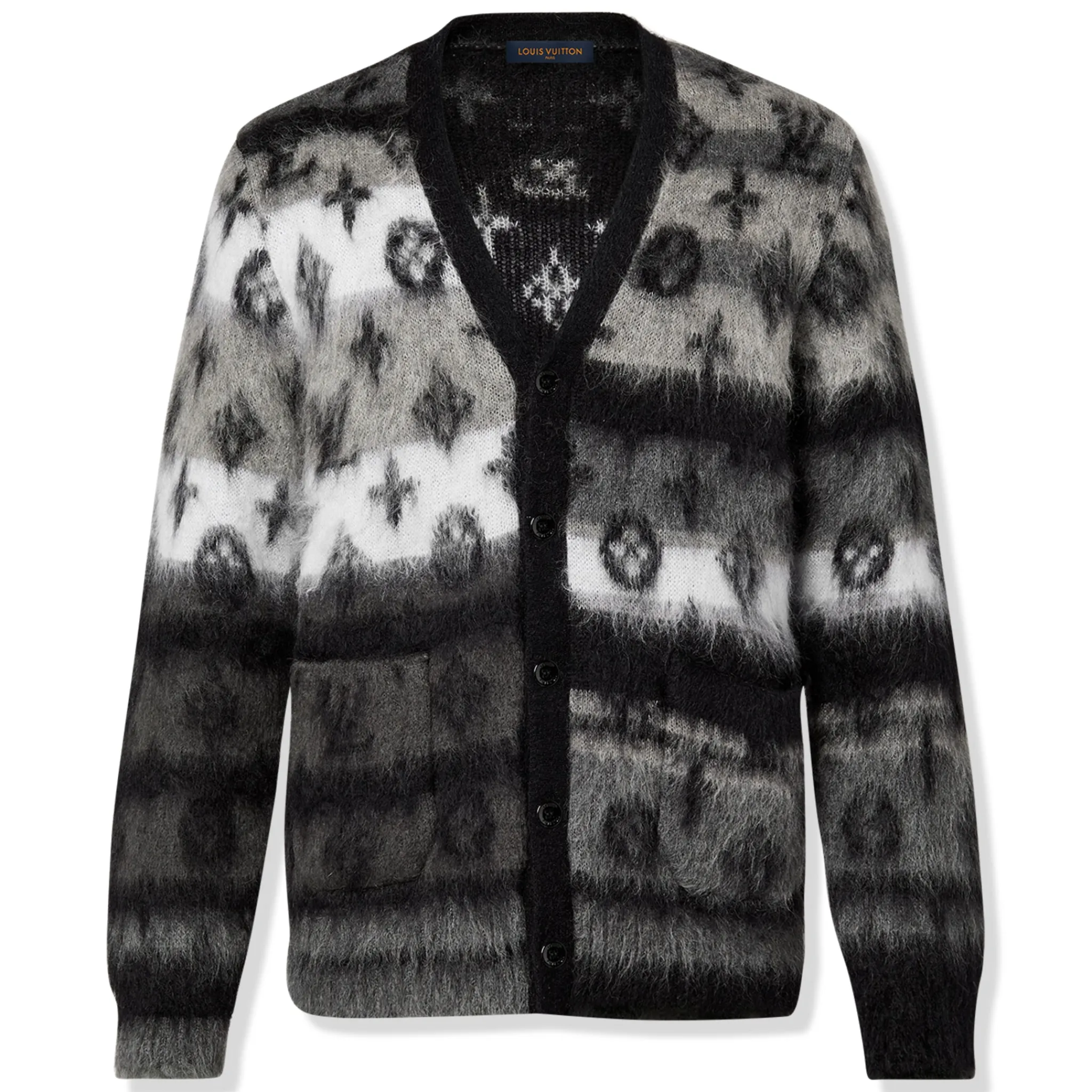 Louis Vuitton Monogram Mohair Multicoloured Cardigan< Sweatshirts & Hoodies