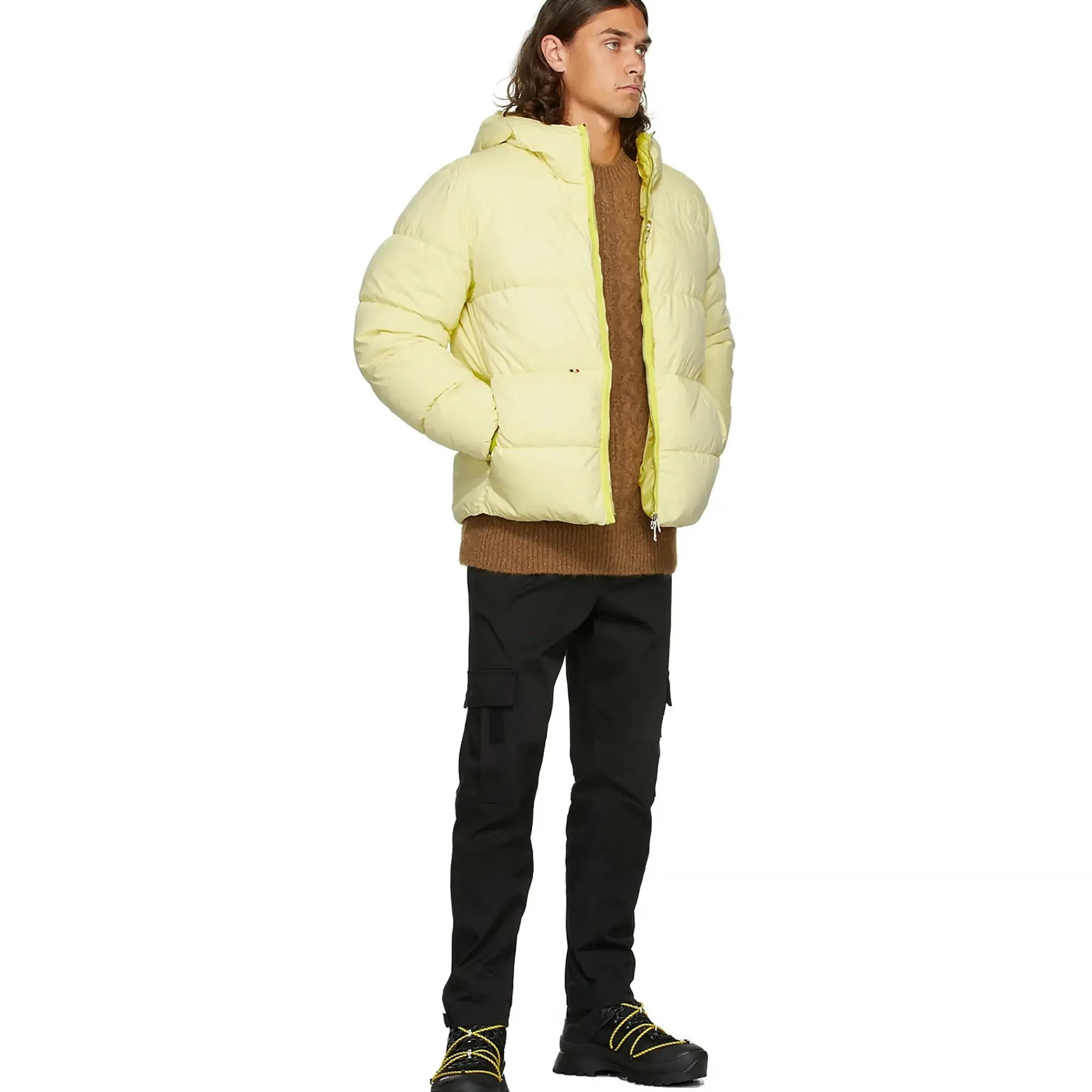 Moncler Paviot Padded Yellow Jacket< Coats & Jackets