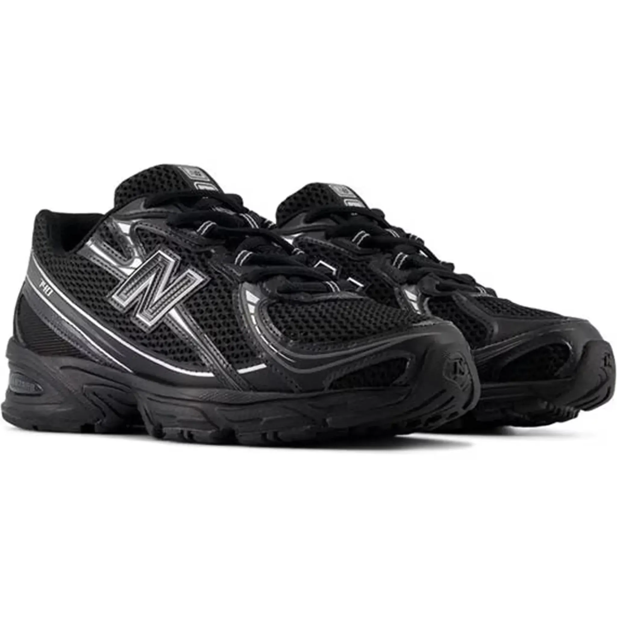 New Balance 740v2 Black Silver Metallic< Black Trainers|Trainers