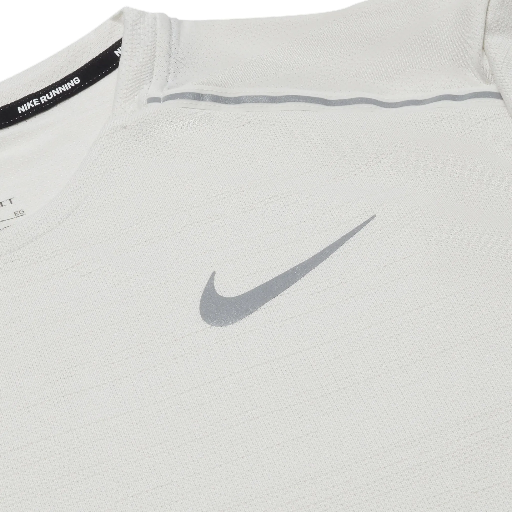 Nike Dri-FIT 1.0 Beige Miler Running T Shirt< Activewear|T-shirts
