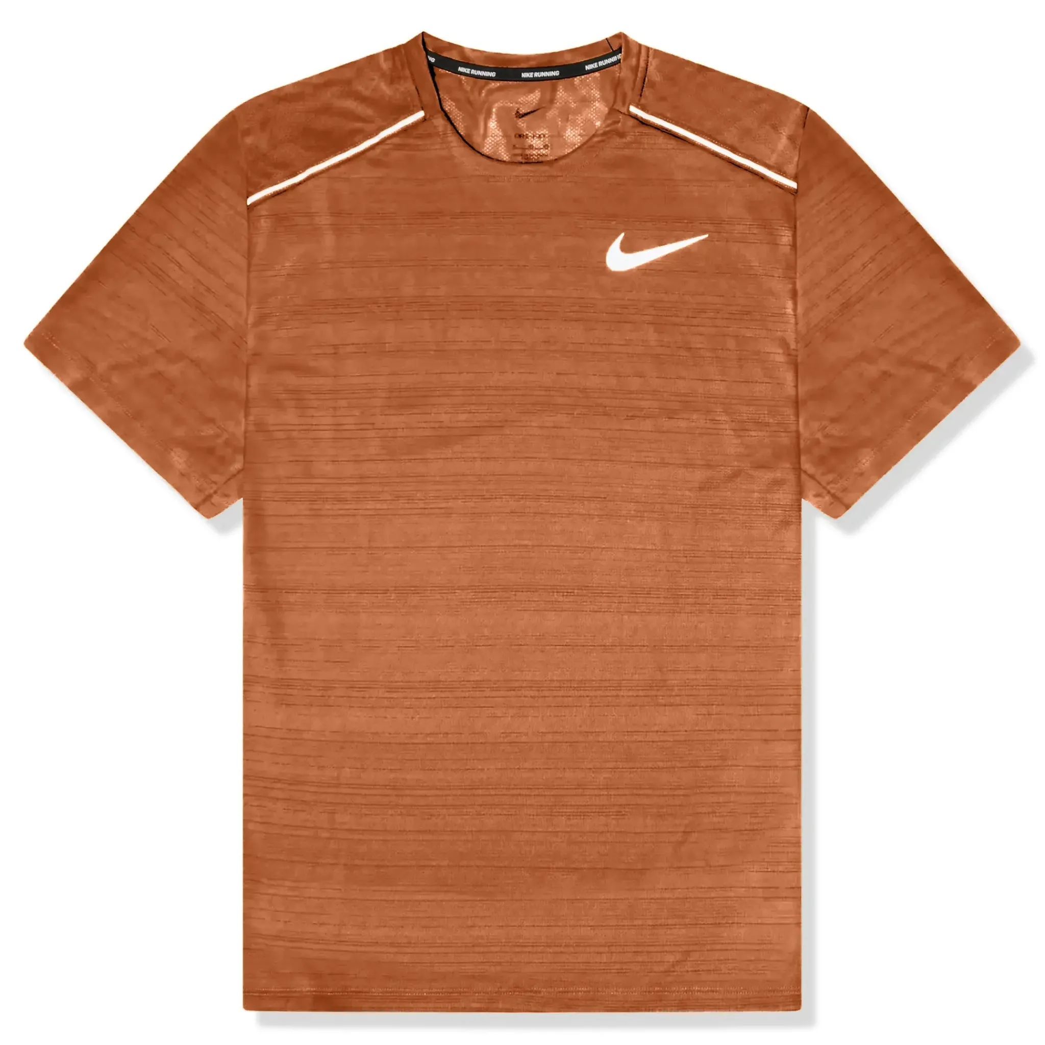 Nike Dri-FIT 1.0 Dark Russet Miler Running T Shirt< Activewear|T-shirts