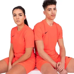 Nike Dri-FIT Park III Bright Crimson Black T Shirt & Shorts< Activewear|Shorts