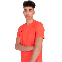 Nike Dri-FIT Park VII SS Bright Crimson Black T Shirt< Activewear|Matching Sets