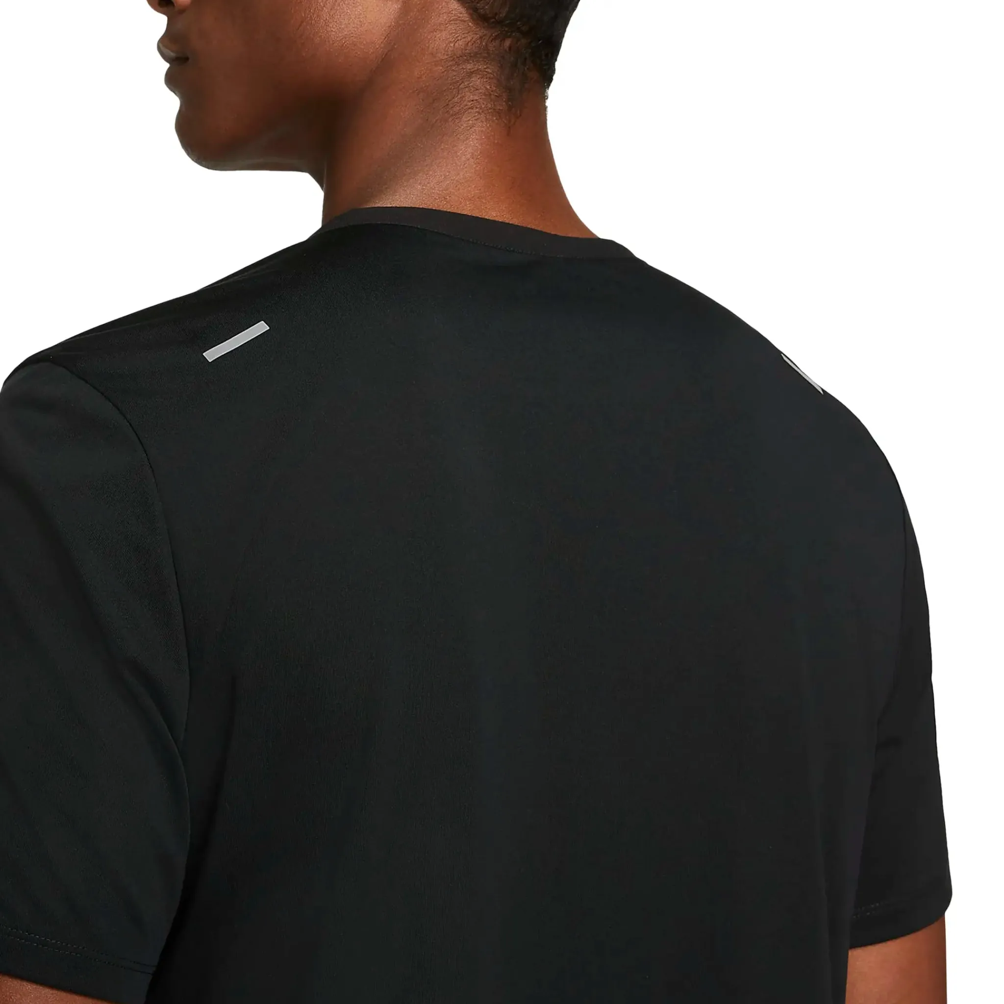 Nike Dri-FIT Rise 365 Black Running T Shirt< Activewear|T-shirts