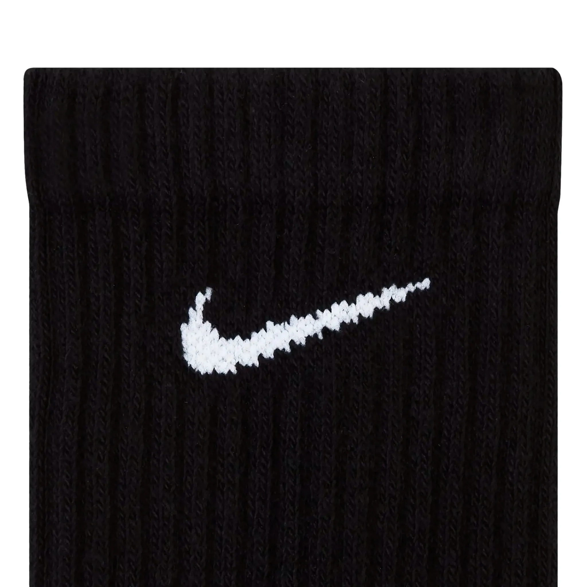 Nike Everyday Cushioned Training Black Crew Socks - 3 Pairs< Socks