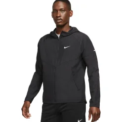 Nike Miler Repel Black Windbreaker< Activewear|Matching Sets