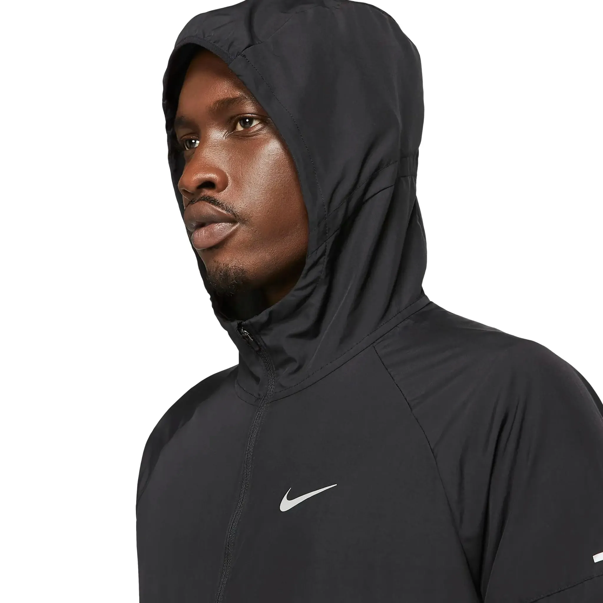 Nike Miler Repel Black Windbreaker< Activewear|Matching Sets