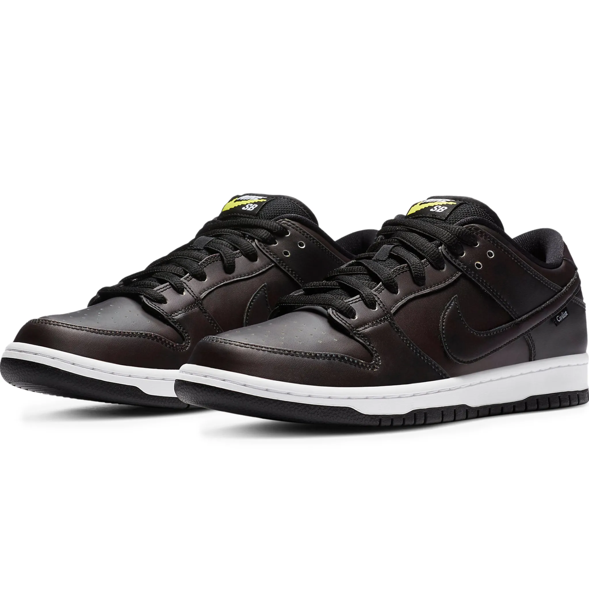 Nike SB Dunk Low Civilist< Black Trainers|Trainers