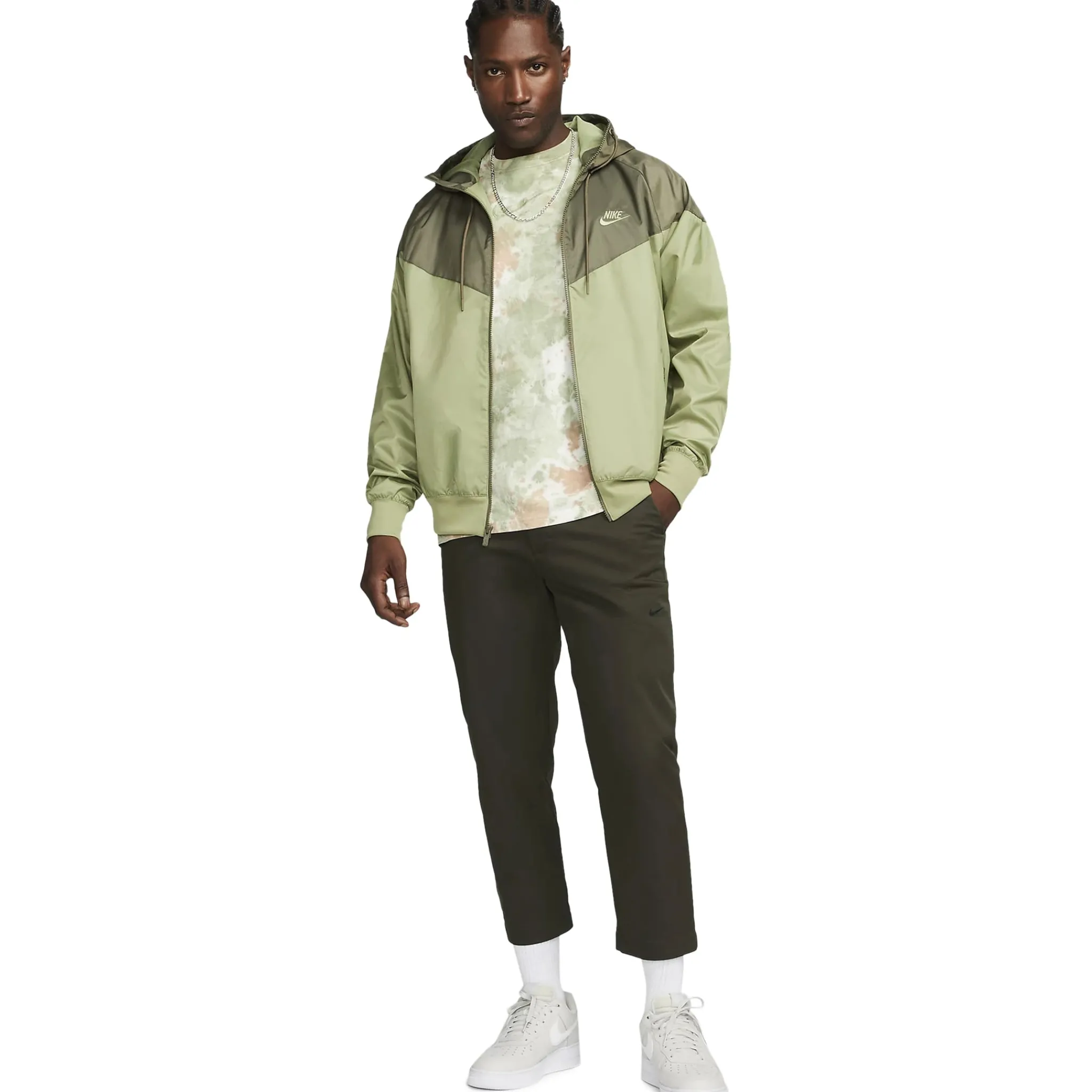 Nike Sportswear Windrunner Green Jacket< Activewear|Coats & Jackets
