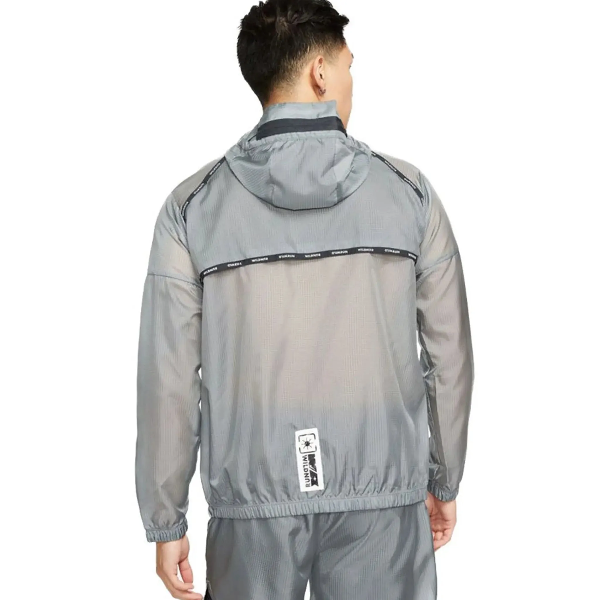 Nike Wild Run Windrunner Grey Jacket< Activewear|Coats & Jackets