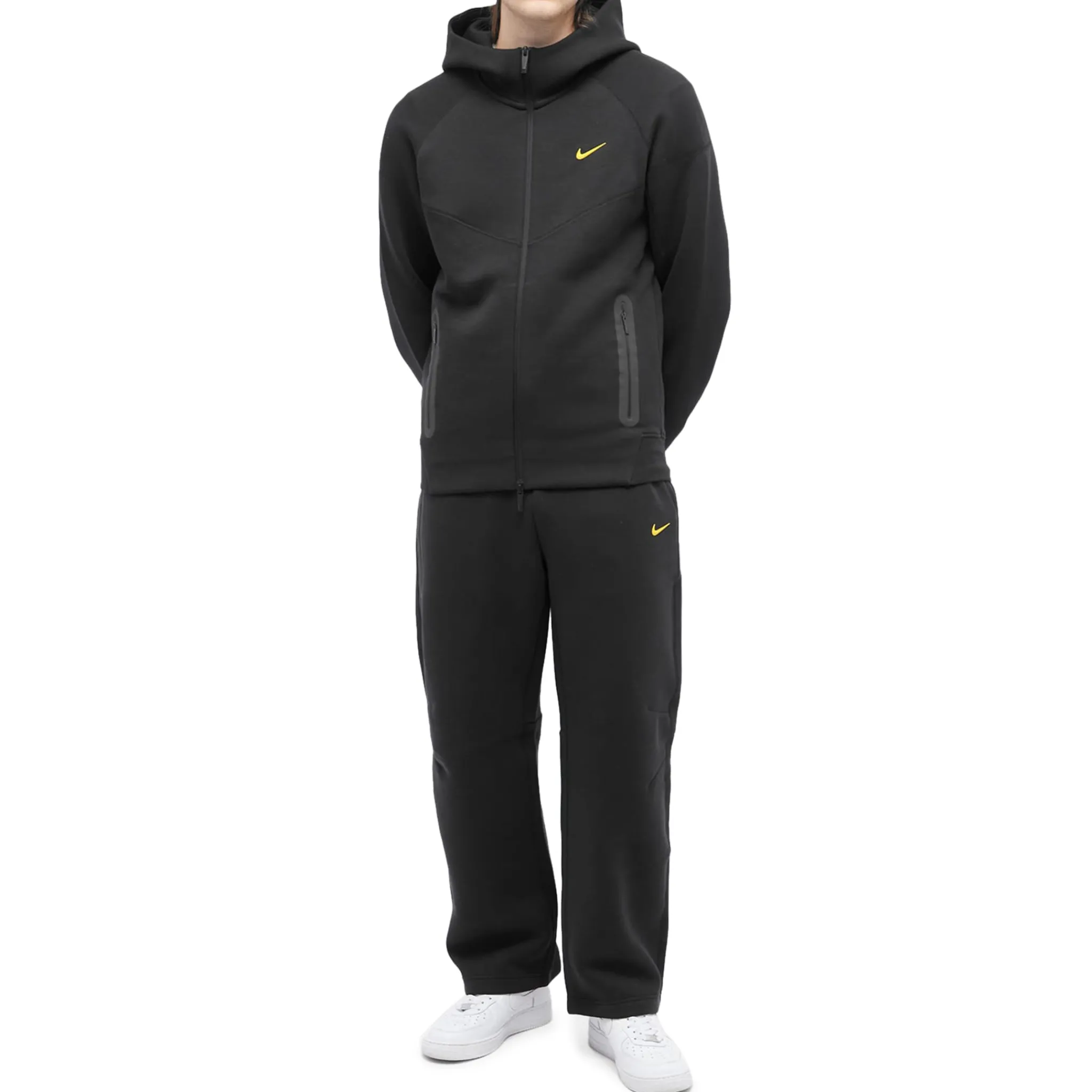Nike x Nocta Tech Fleece Black Zip-Up Hoodie< Sweatshirts & Hoodies