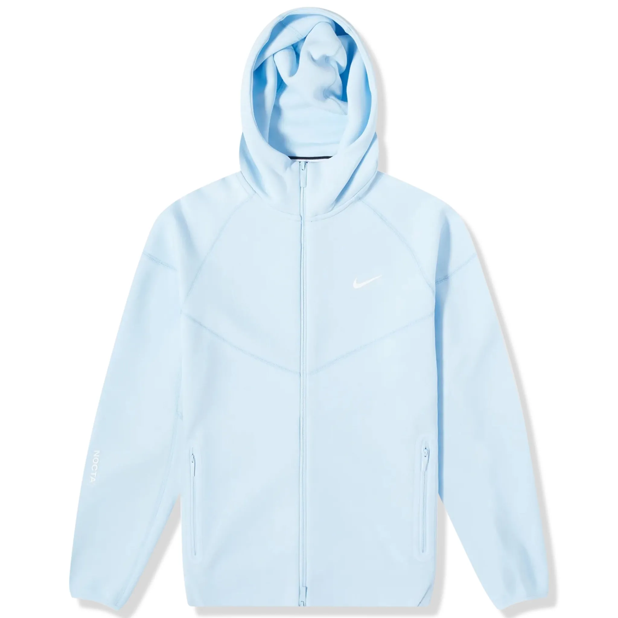Nike x Nocta Tech Fleece Blue Zip-Up Hoodie< Sweatshirts & Hoodies
