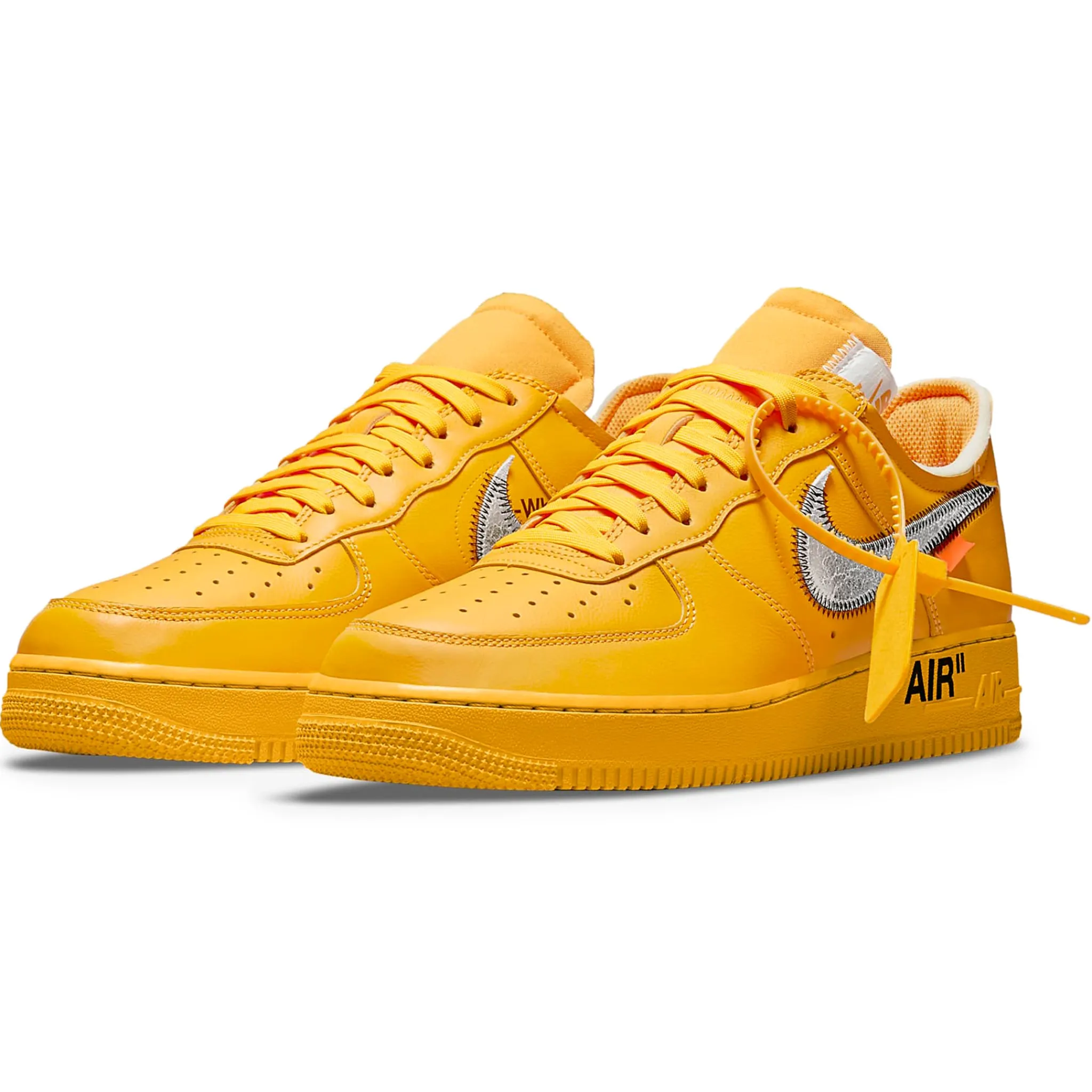 Nike x Off White Air Force 1 Low ICA University Gold< Trainers