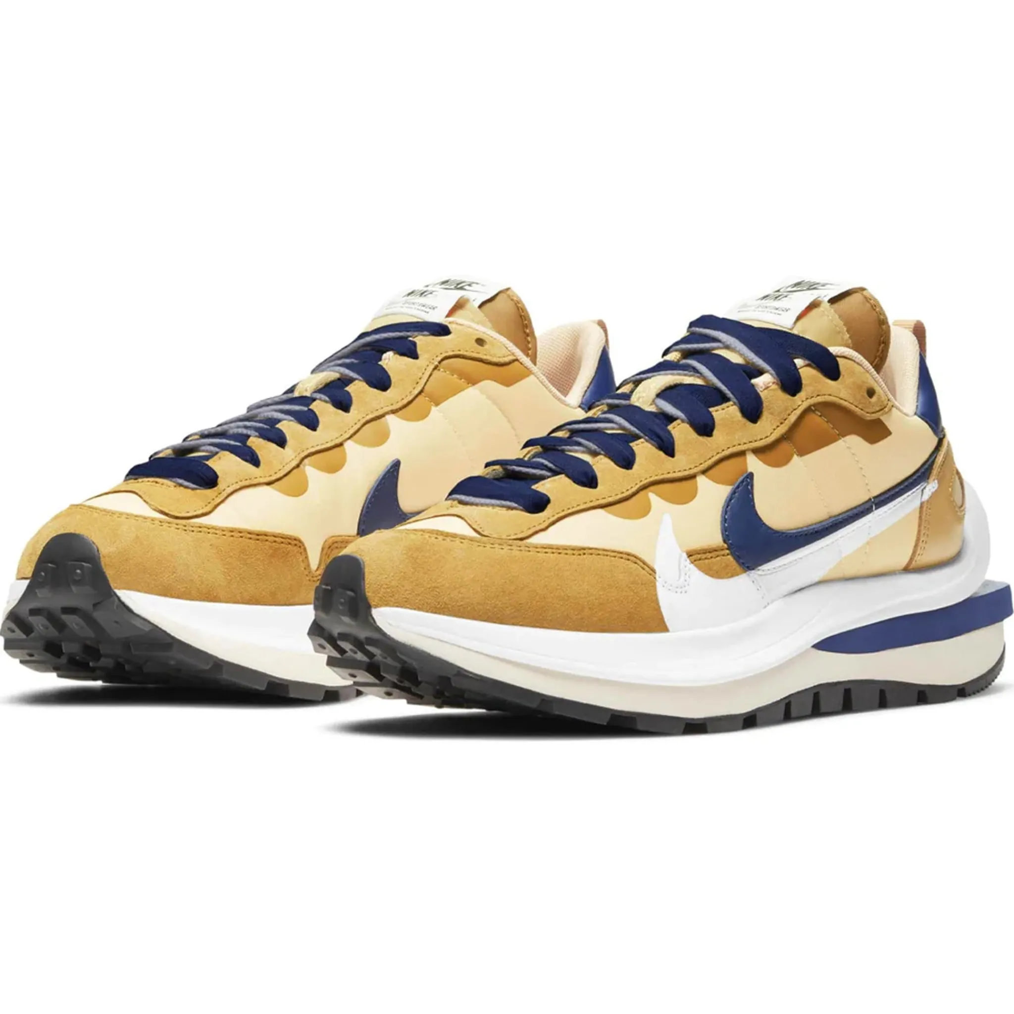 Nike x Sacai Vaporwaffle Sesame Blue Void Sneaker< Trainers