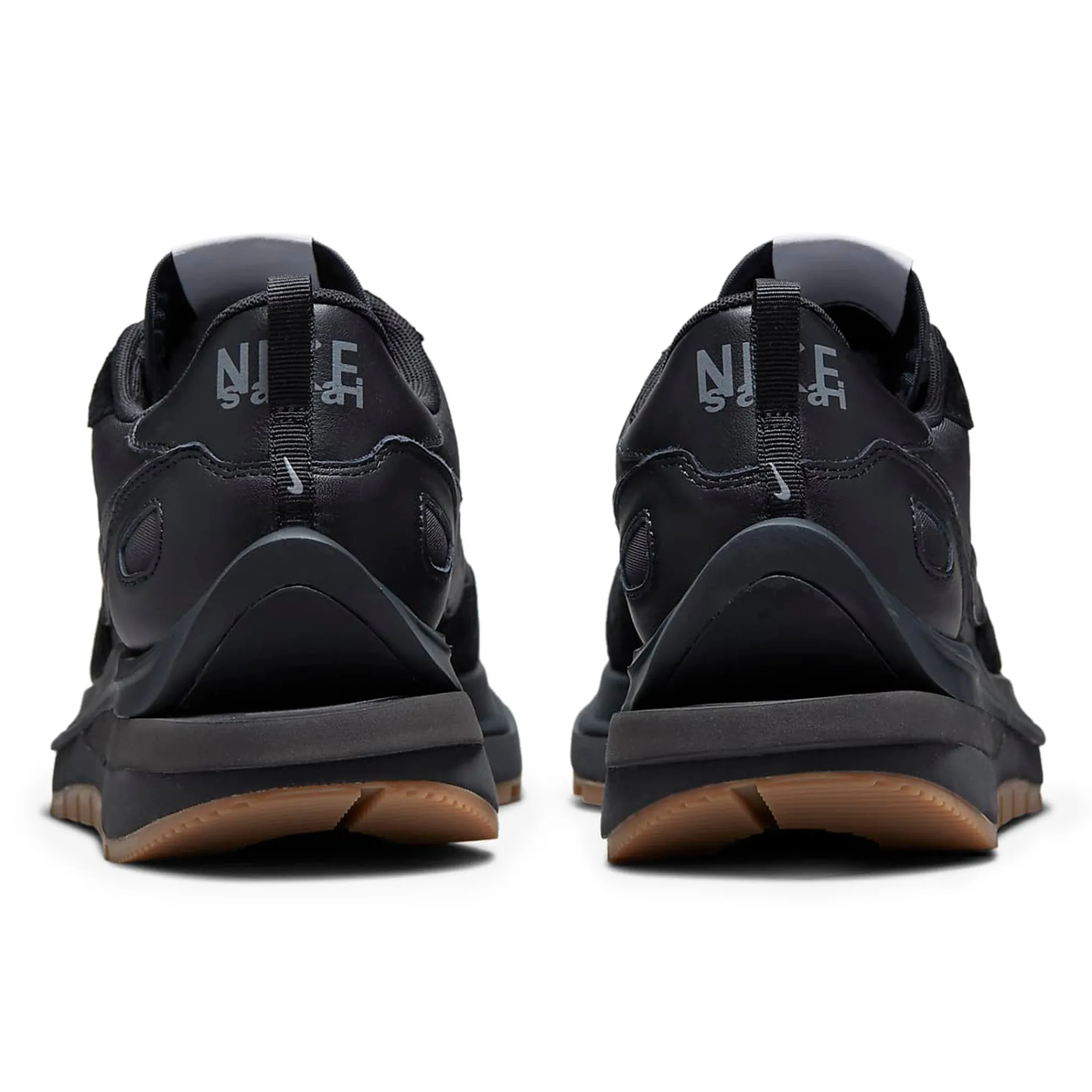 Nike x Sacai Vaporwaffle Black Gum Sneaker< Black Trainers|Trainers