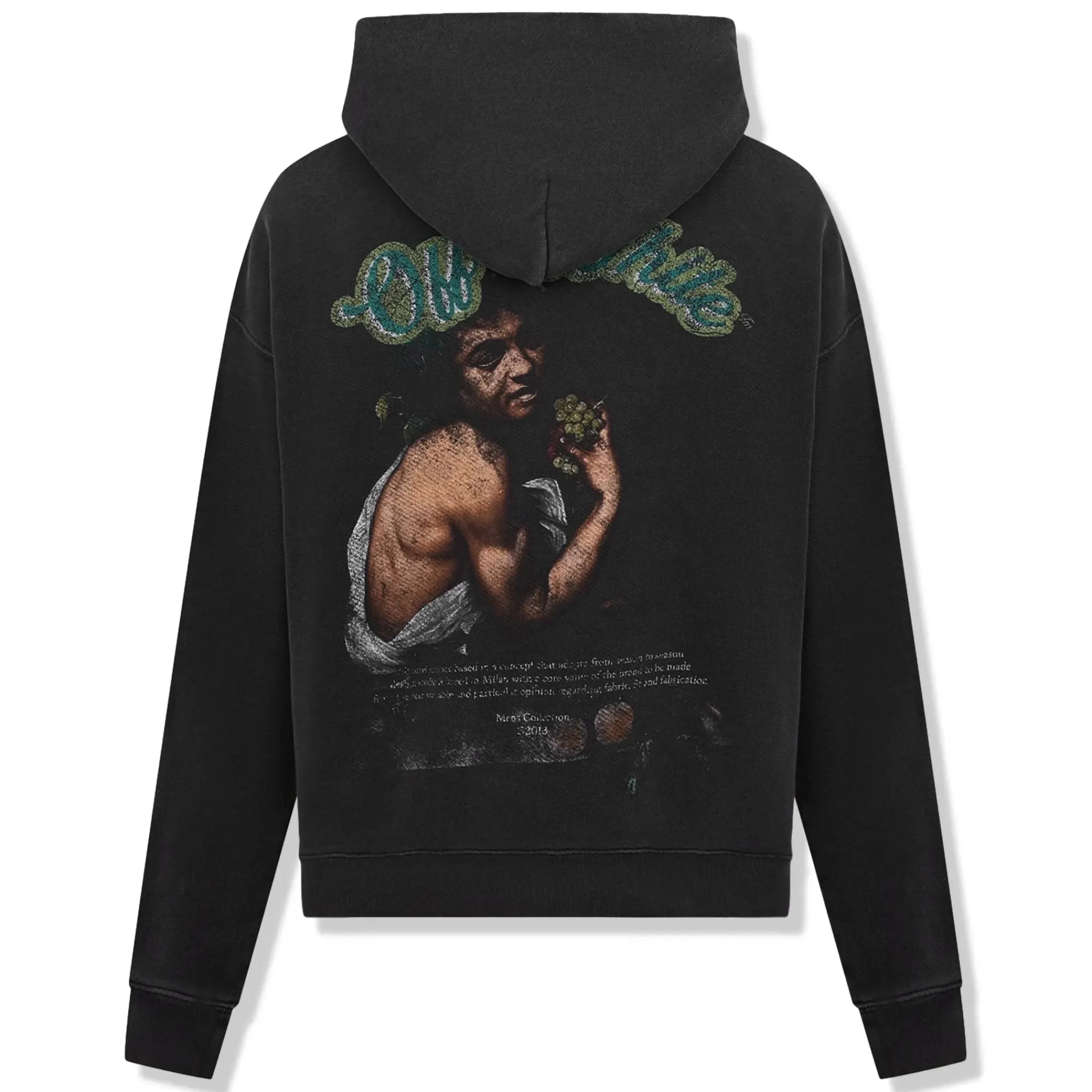Off-White Bacchus Skate Black Hoodie< Sweatshirts & Hoodies