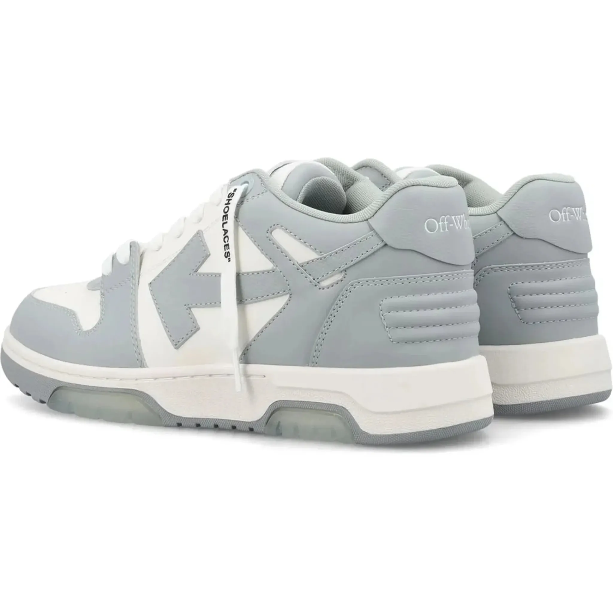 Off-White Out Of Office Grey White Sneakers< Designer Trainers