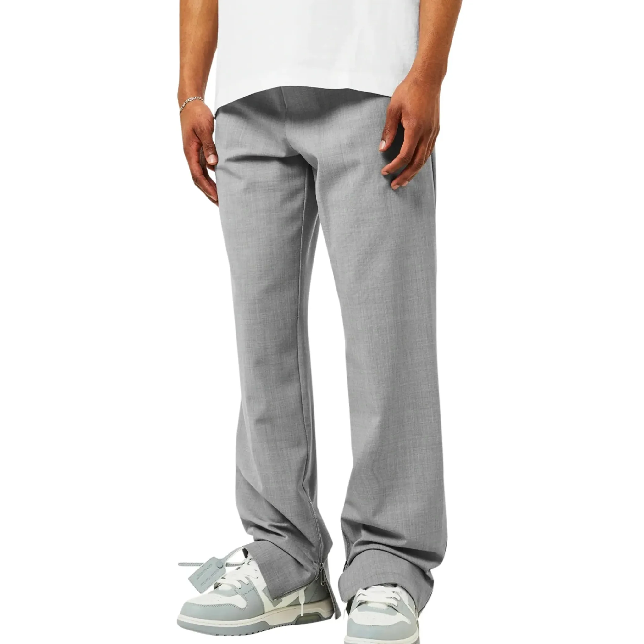 Off-White Out Of Office Grey White Sneakers< Designer Trainers