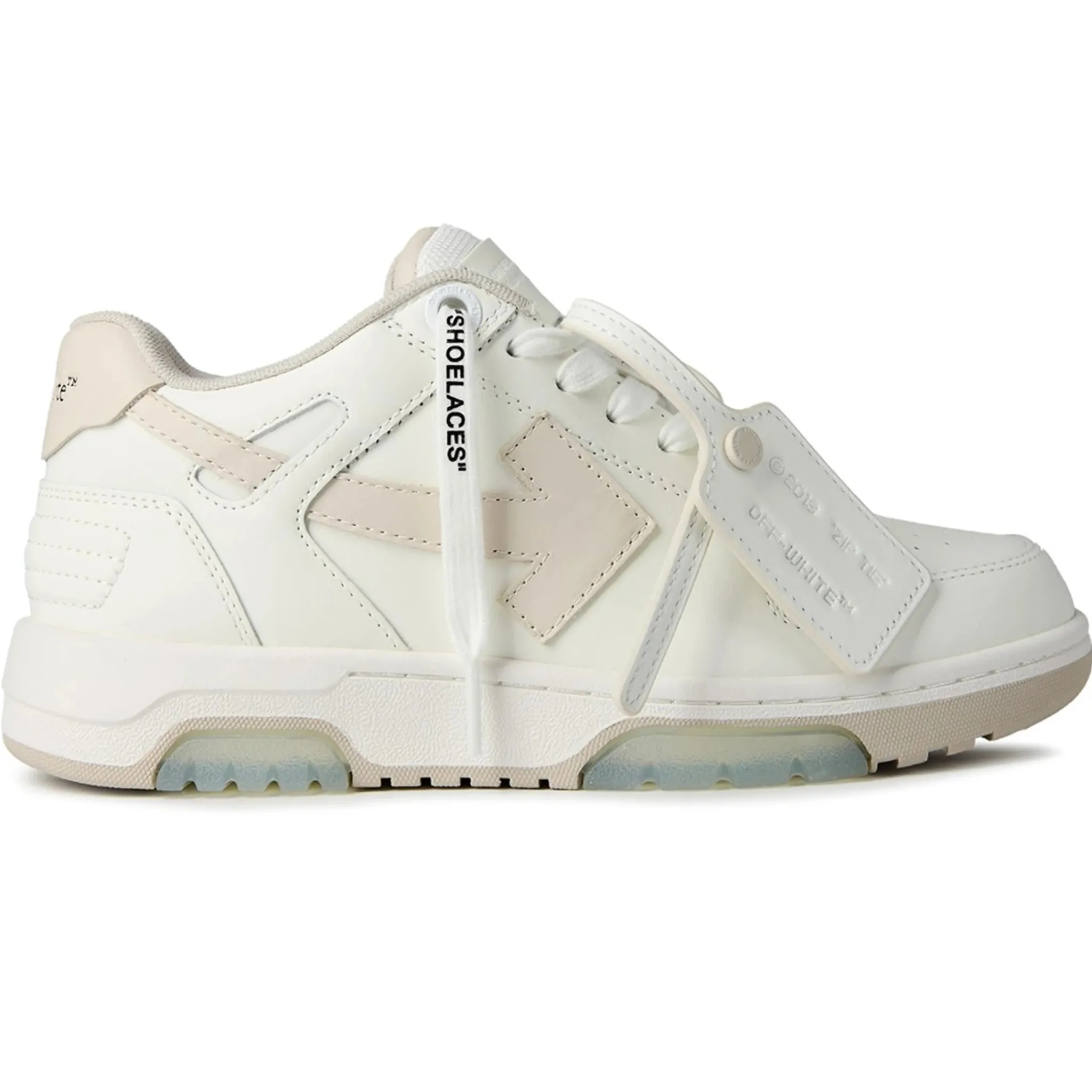 Off-White Out Of Office White Beige Sneakers (W)< White Trainers|Designer Trainers