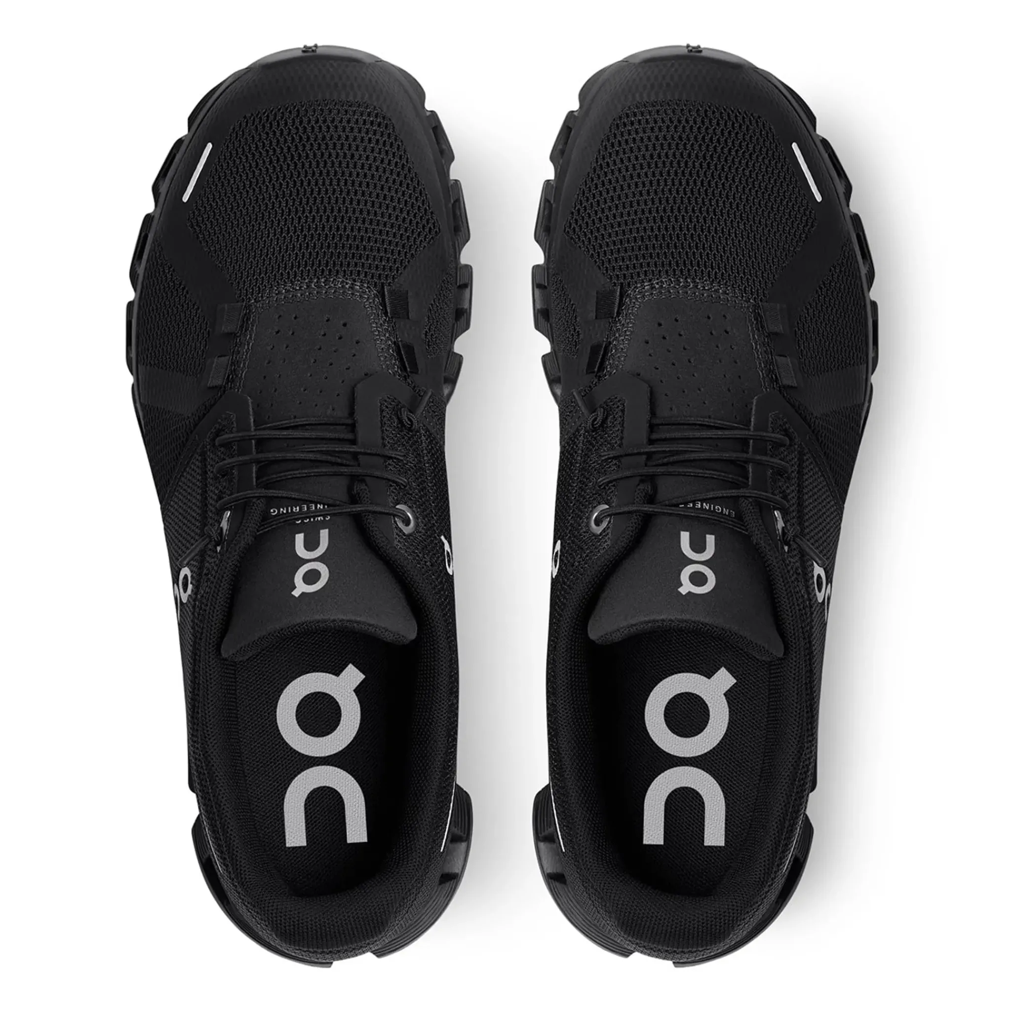 On Running Cloud 5 All Black (W)< Black Trainers|Running Shoes