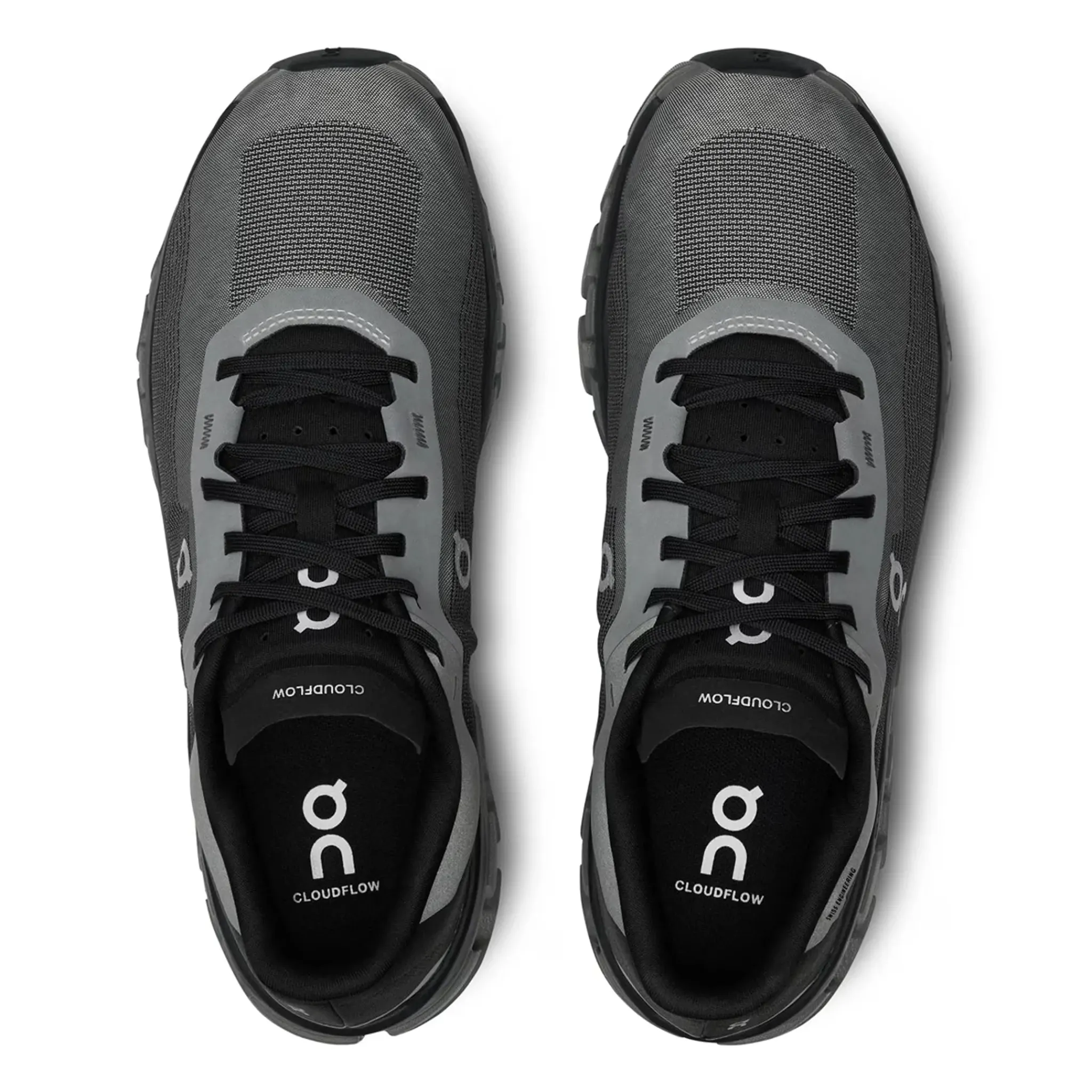 On Running Cloud 4 Pearl Black Shoes (W)< Black Trainers|Running Shoes