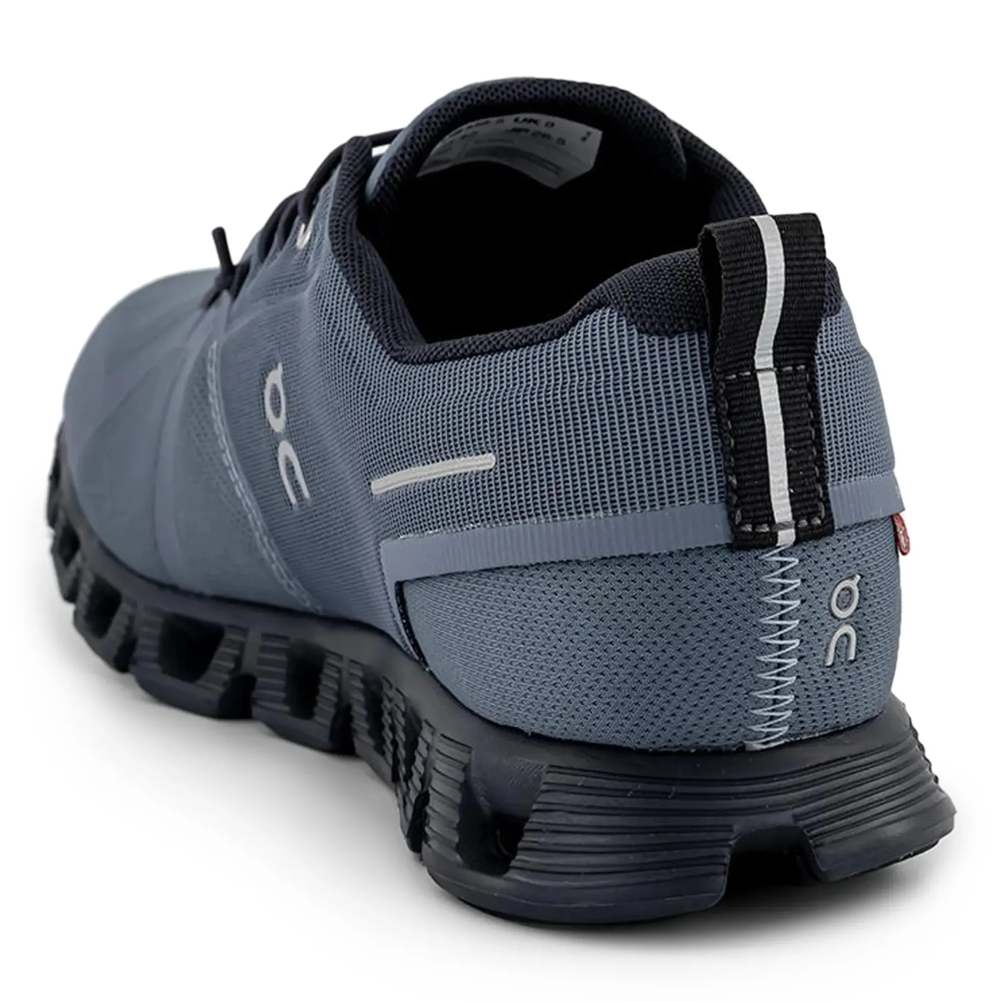 On Running Cloud 5 Waterproof Metal Navy< Running Shoes|Trainers