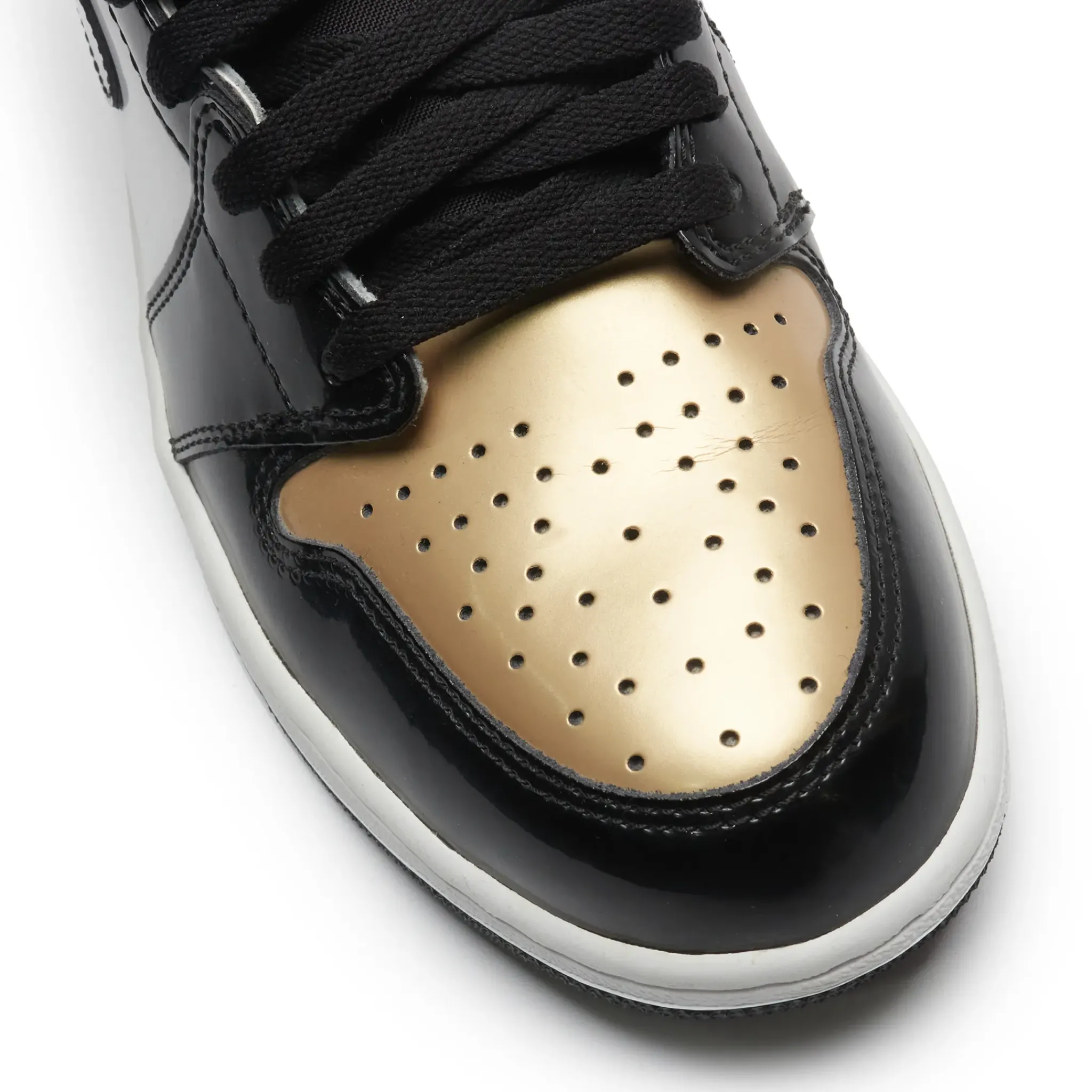 Air Jordan Preloved - 1 Retro High NRG Patent Gold Toe< Trainers