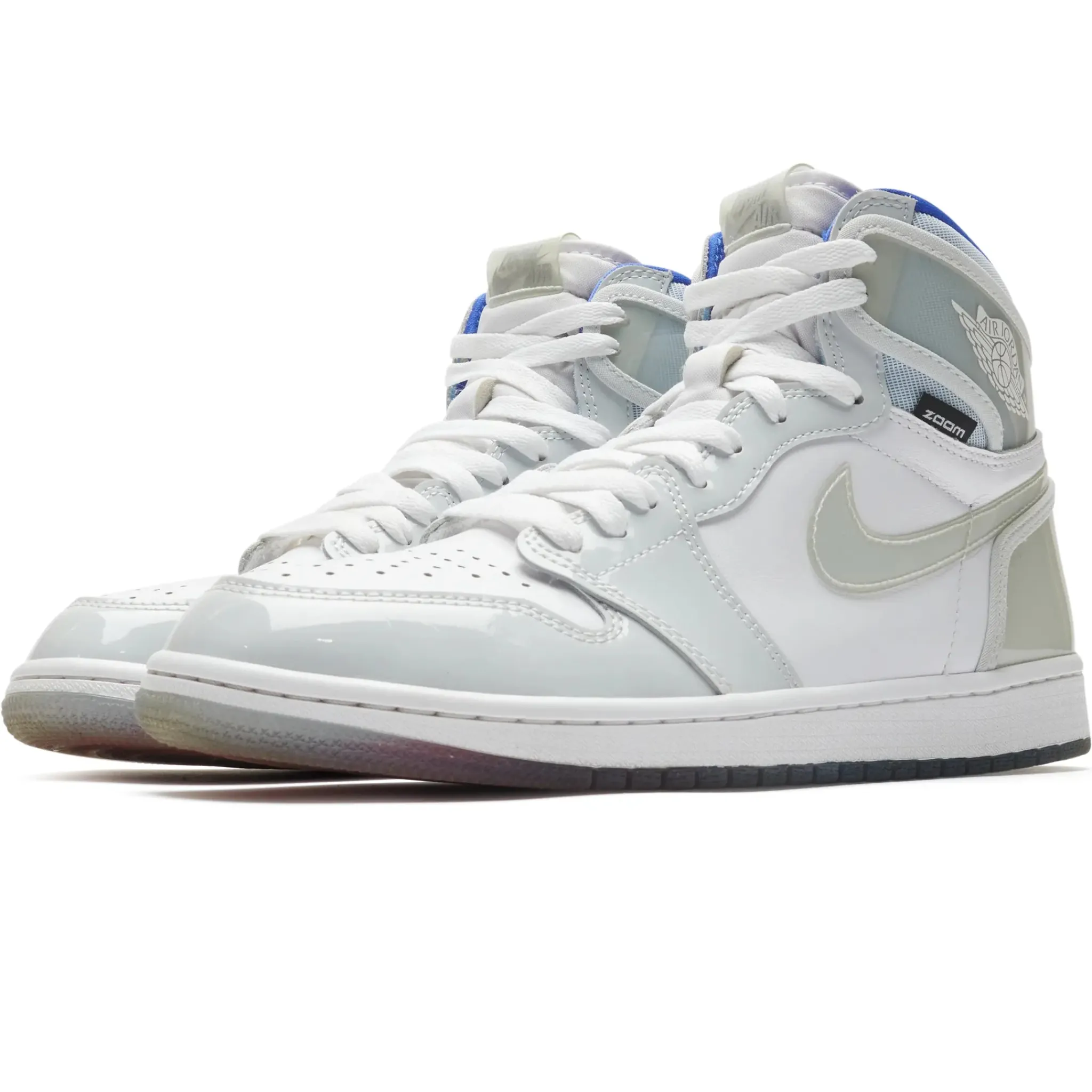 Air Jordan Preloved - 1 Retro High Zoom White Racer Blue< Trainers