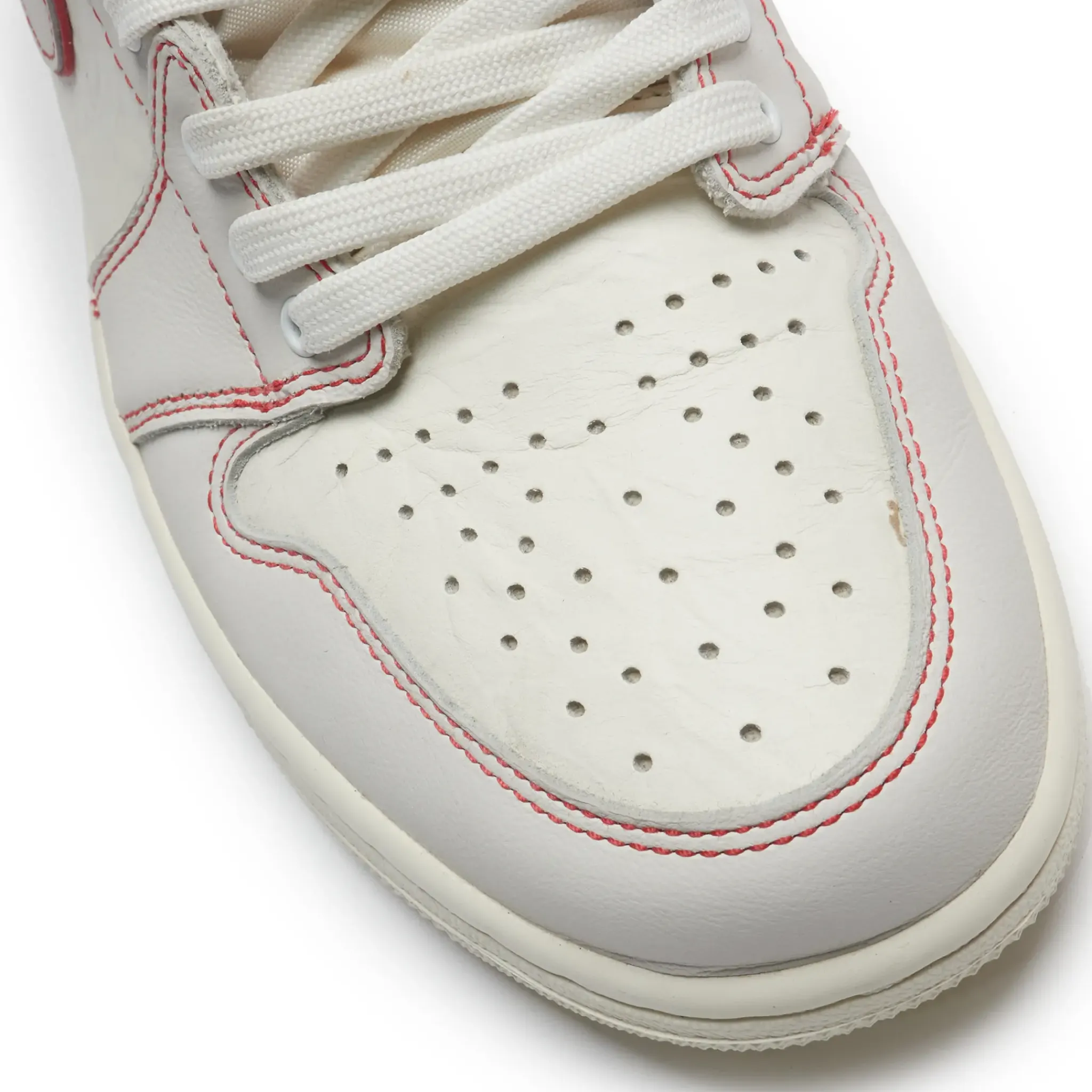 Air Jordan Preloved - 1 Retro High Phantom Gym Red< White Trainers|Trainers