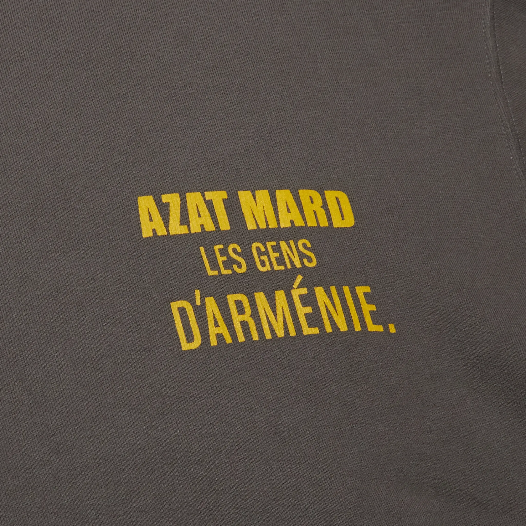 Azat Mard Preloved - Les Gens Charcoal Hoodie< Sweatshirts & Hoodies