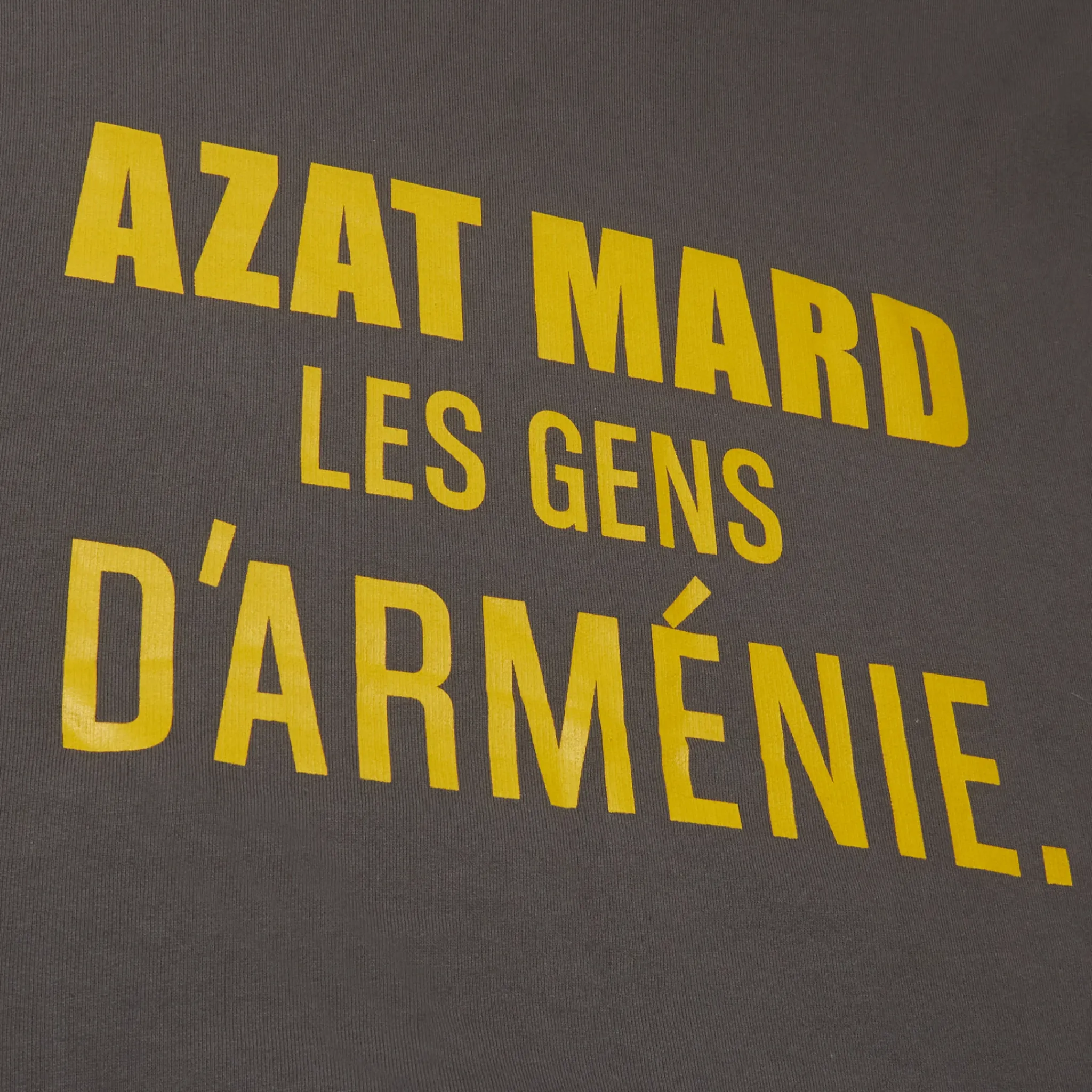 Azat Mard Preloved - Les Gens Charcoal Hoodie< Sweatshirts & Hoodies
