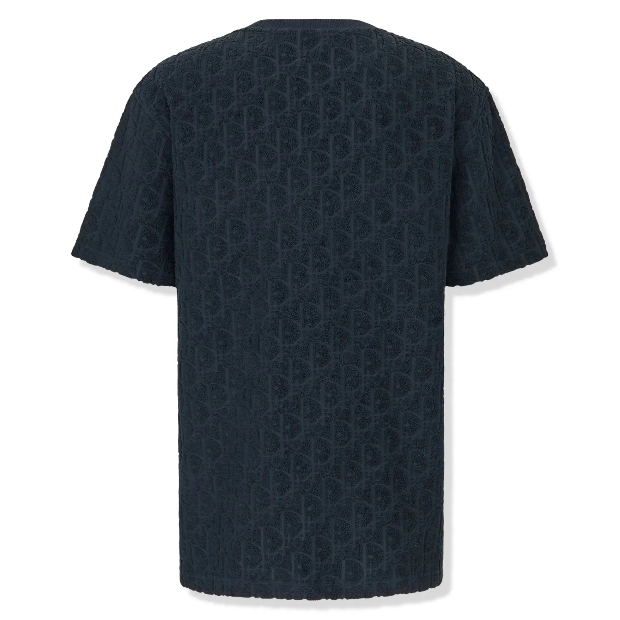 Dior Preloved - Oblique Towelling Navy T Shirt< T-shirts