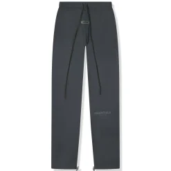 Fear Of God Essentials Preloved - Black Reflective Nylon Track Pants< Cargo Pants