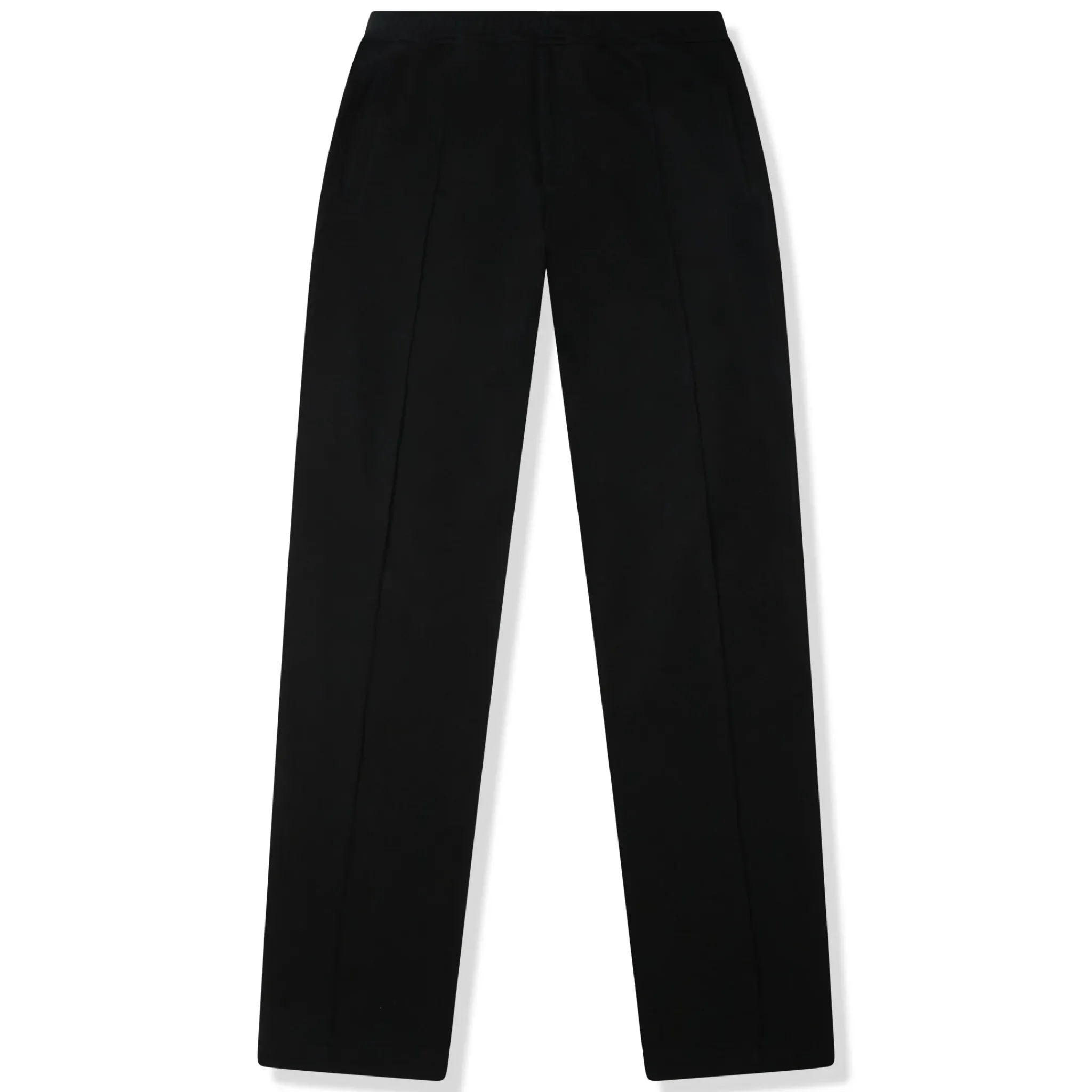 Fendi Preloved - FF Side Stripe Pintuck Black Sweatpants< Bottoms|Sweatpants