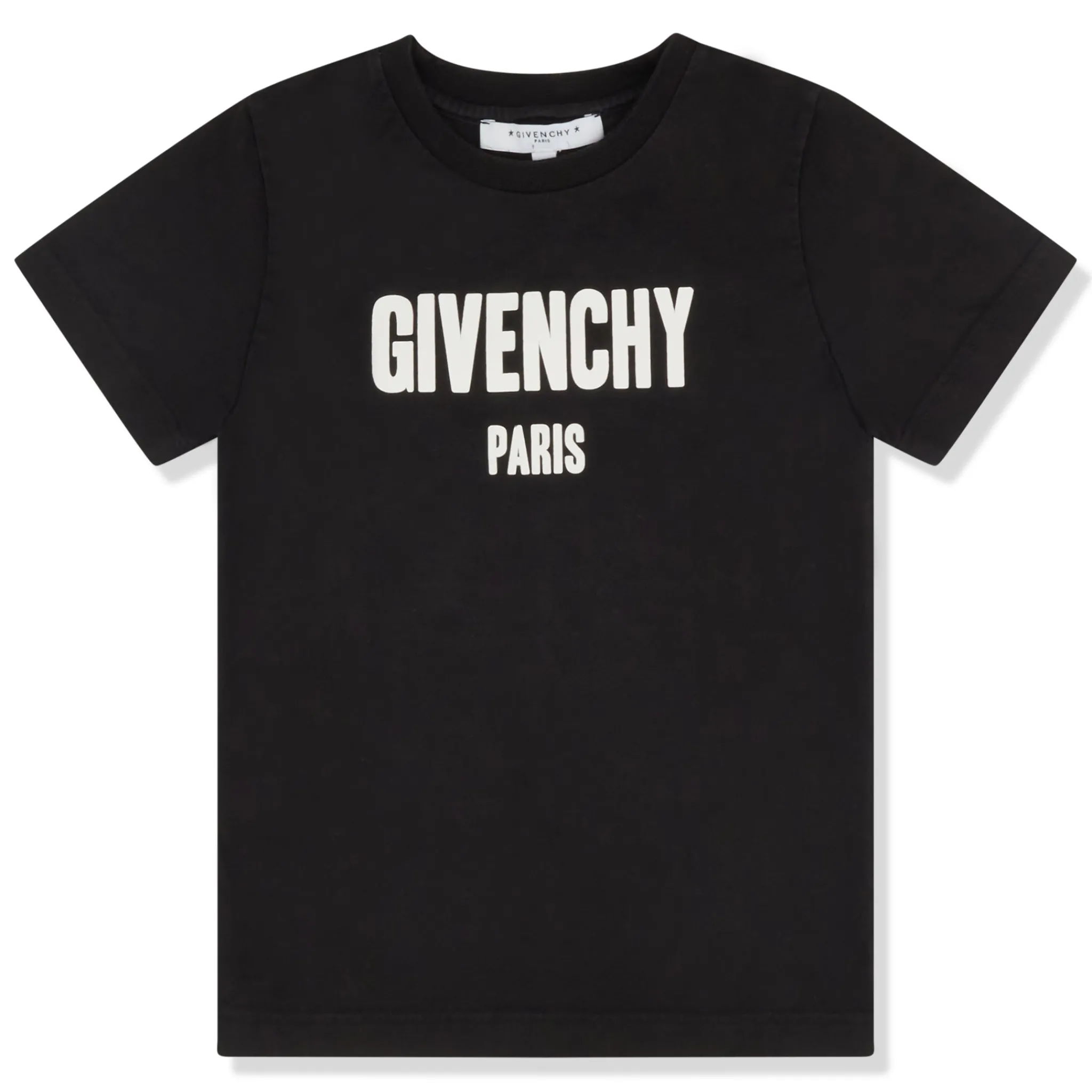 Givenchy Paris Preloved - Logo Black White Kids T Shirt< T-shirts
