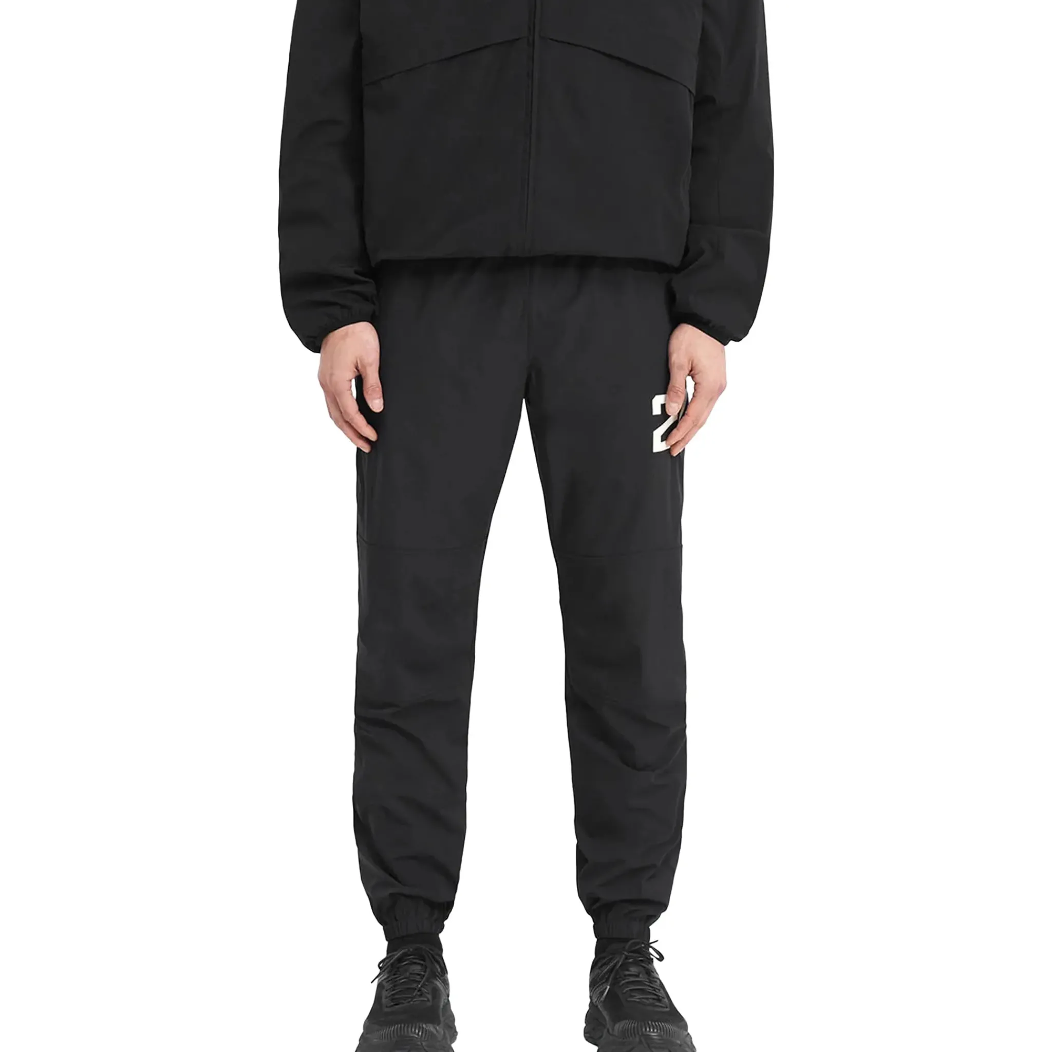 Represent 247 Jet Black Training Pants< Bottoms|Sweatpants