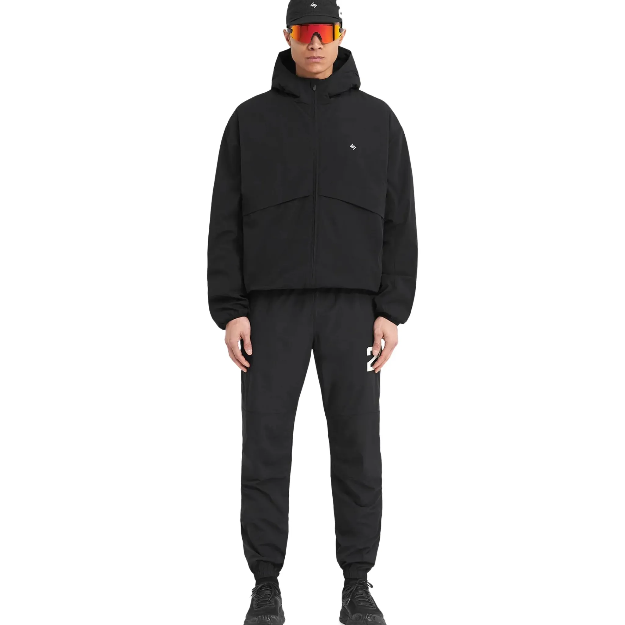 Represent 247 Jet Black Training Pants< Bottoms|Sweatpants