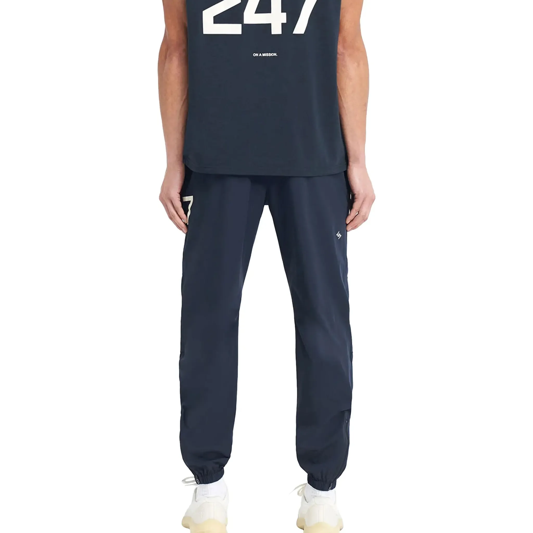 Represent 247 Navy Blue Training Pants< Bottoms|Sweatpants