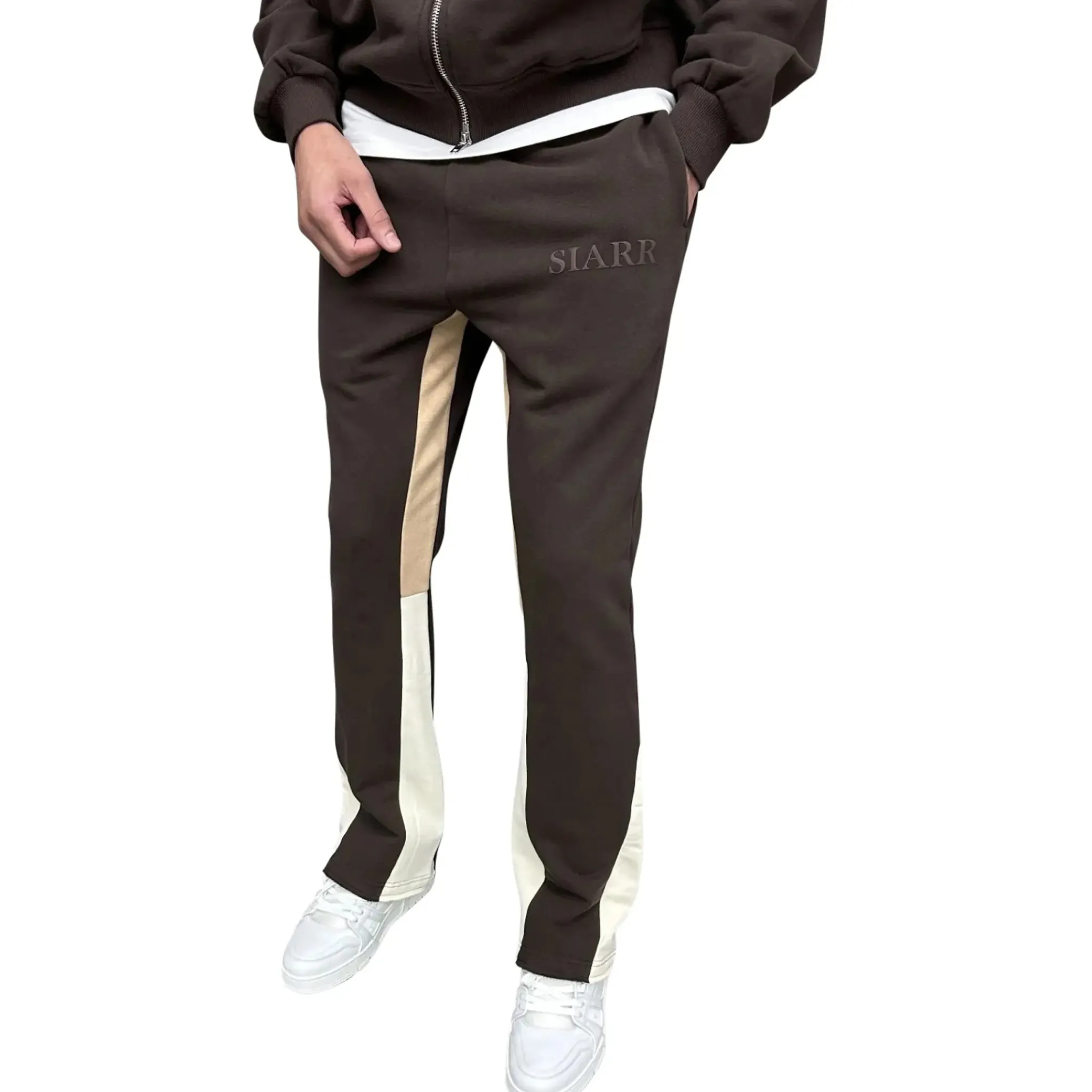 SIARR Brown Flared Joggers< Bottoms|Matching Sets