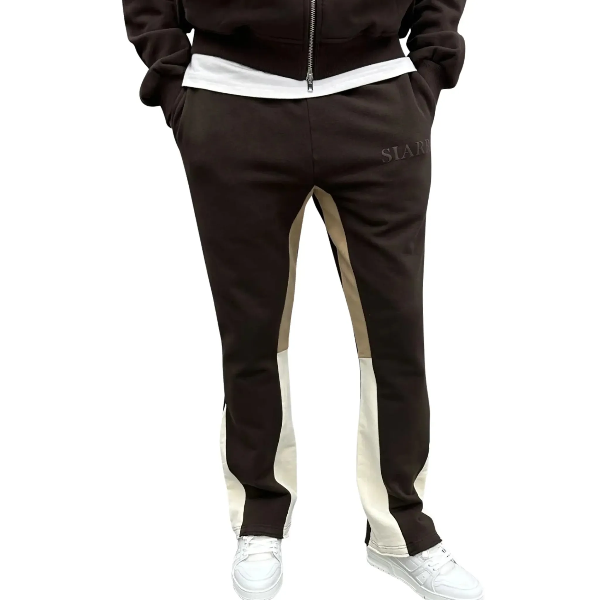 SIARR Brown Flared Joggers< Bottoms|Matching Sets