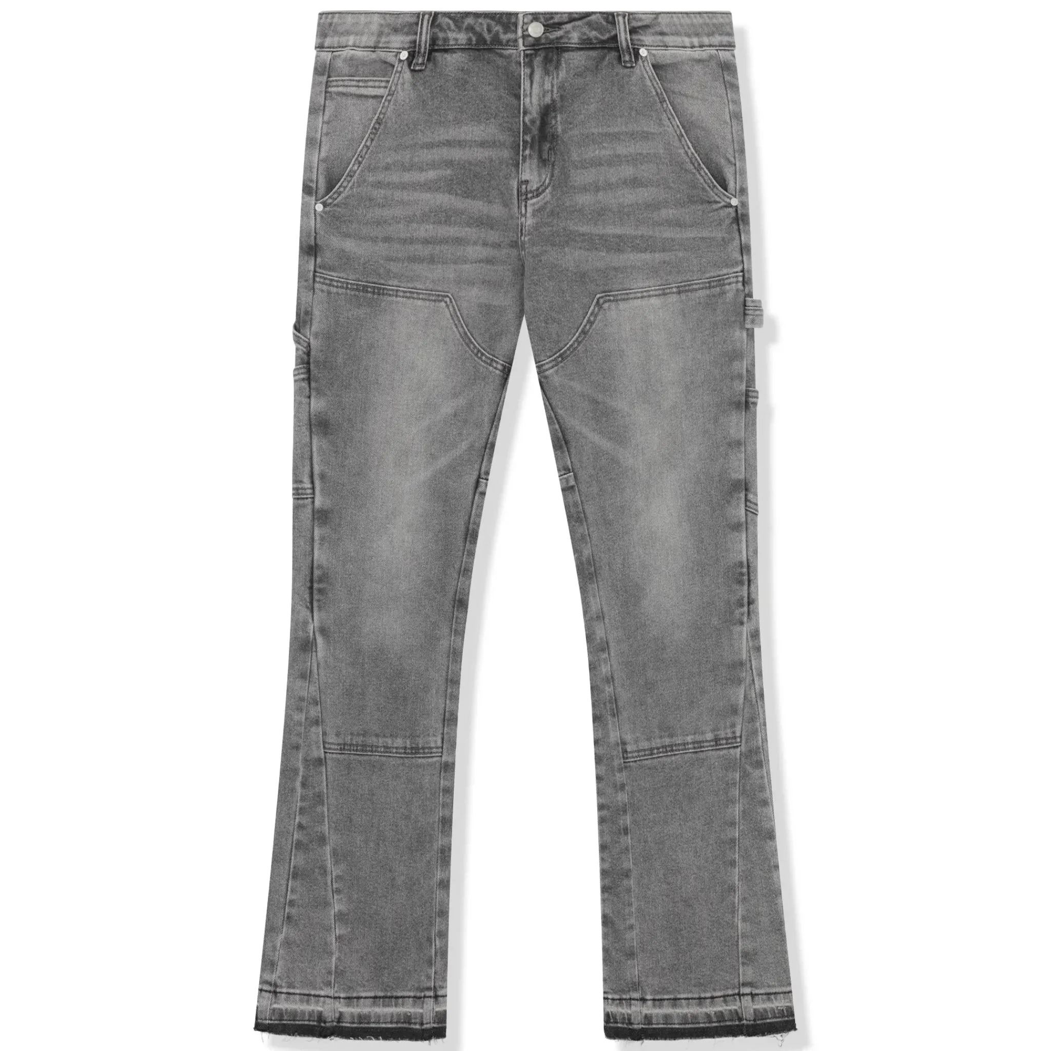 SIARR Carpenter Jeans Light Grey< Flared Jeans|Jeans