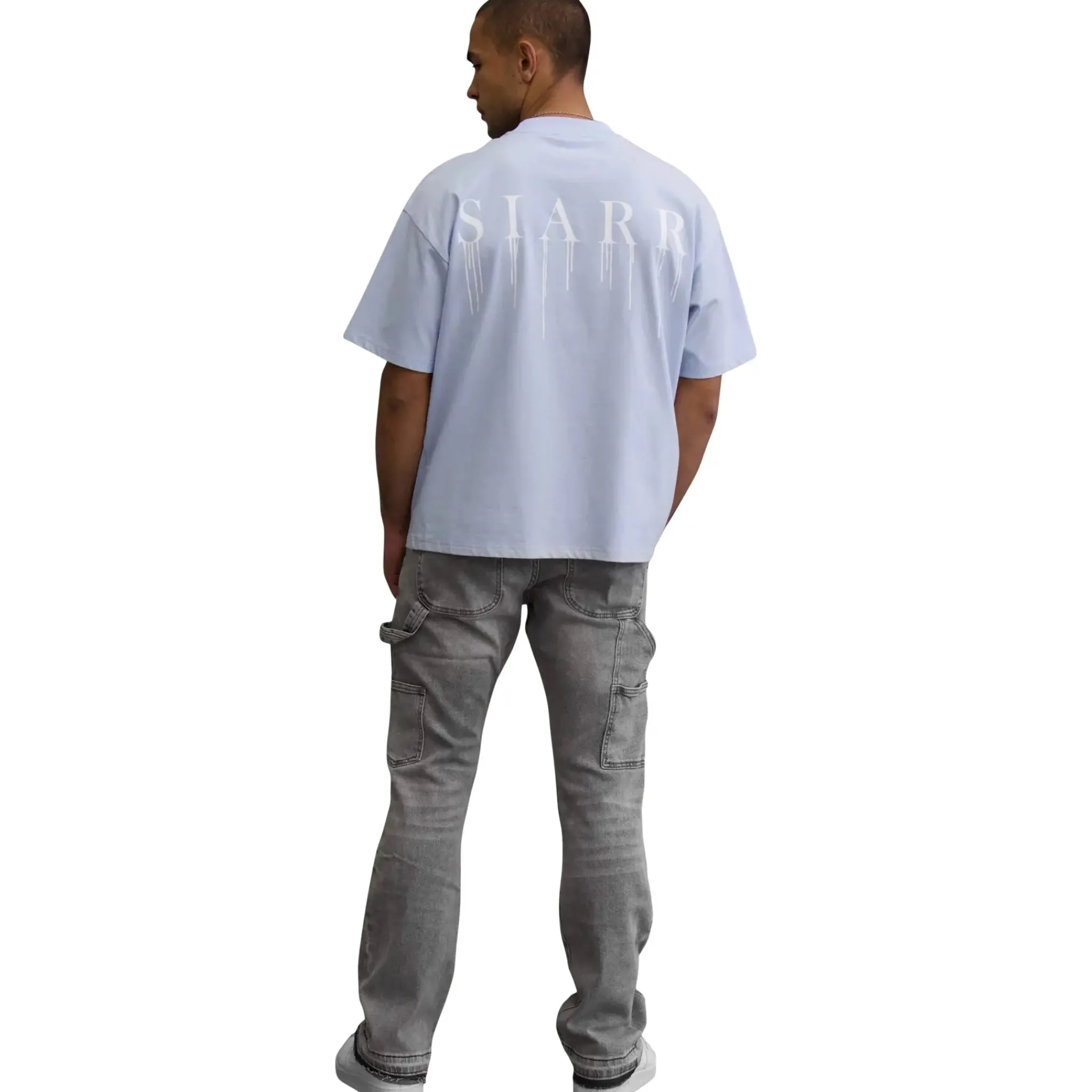 SIARR Carpenter Jeans Light Grey< Flared Jeans|Jeans